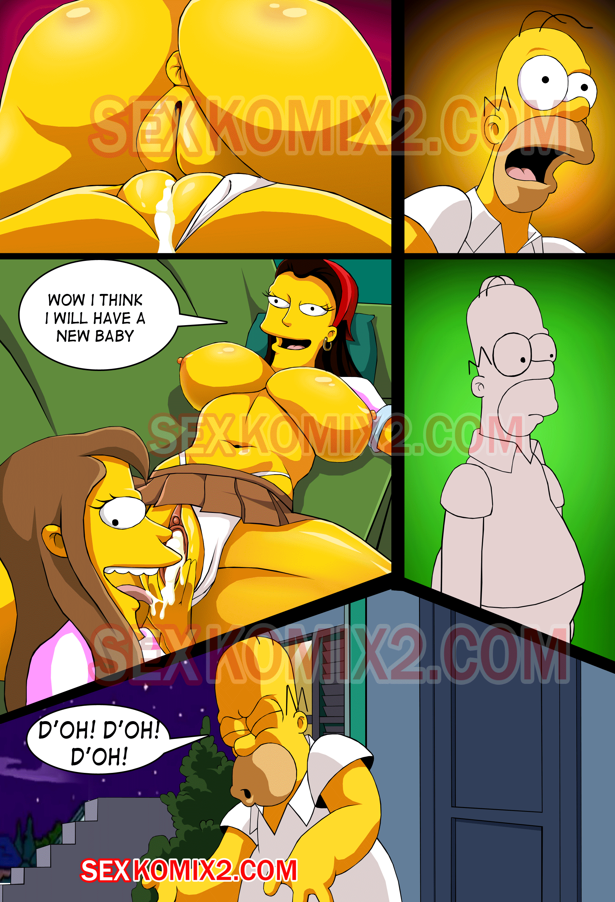 Adventures of Anastasia - Meet me Springfield (The Simpsons) [SexKomix] - Chapter 1 — Page 24