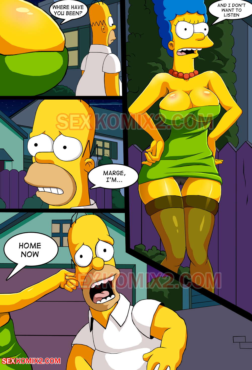 Adventures of Anastasia - Meet me Springfield (The Simpsons) [SexKomix] - Chapter 1 — Page 25