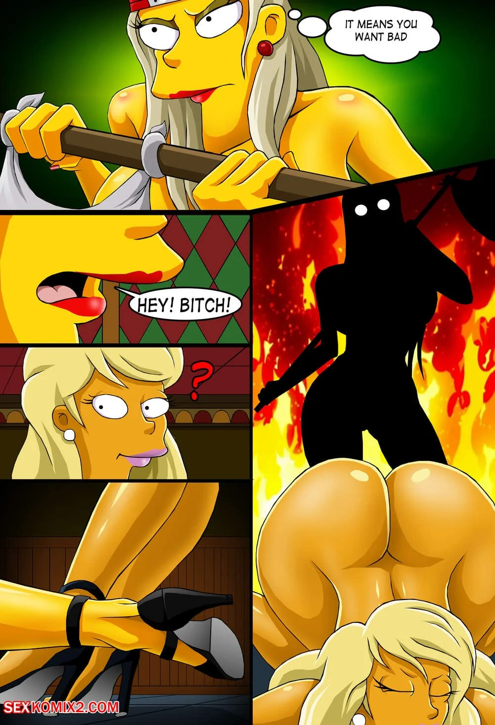 Adventures of Anastasia - Meet me Springfield (The Simpsons) [SexKomix] - Chapter 1 — Page 44