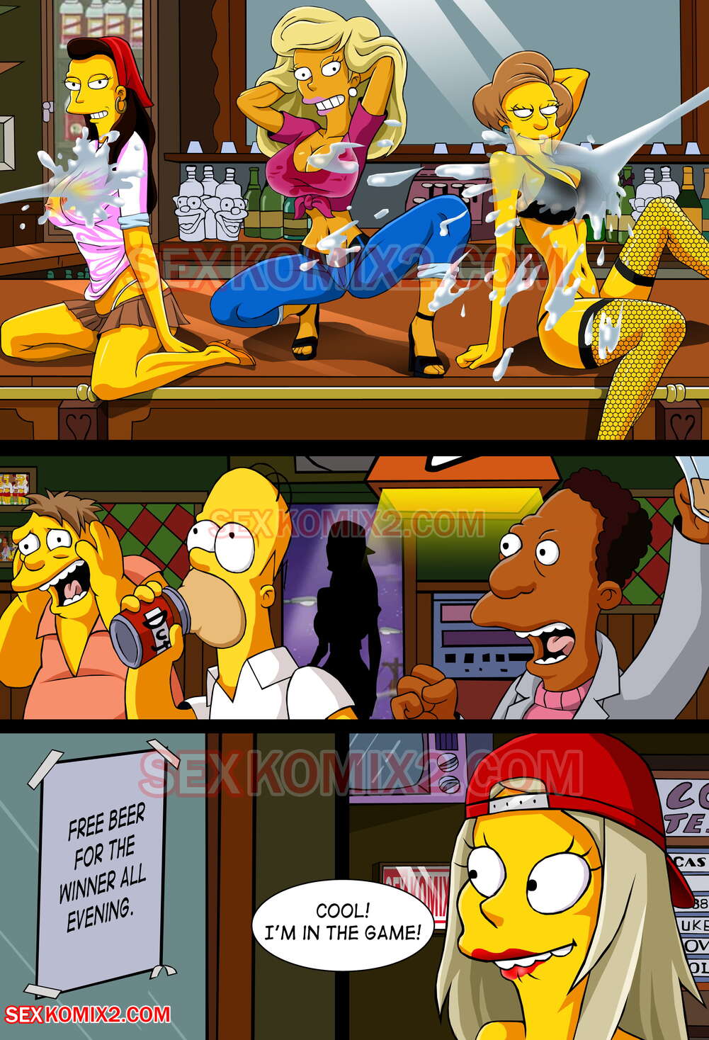 Adventures of Anastasia - Meet me Springfield (The Simpsons) [SexKomix] - Chapter 1 — Page 6