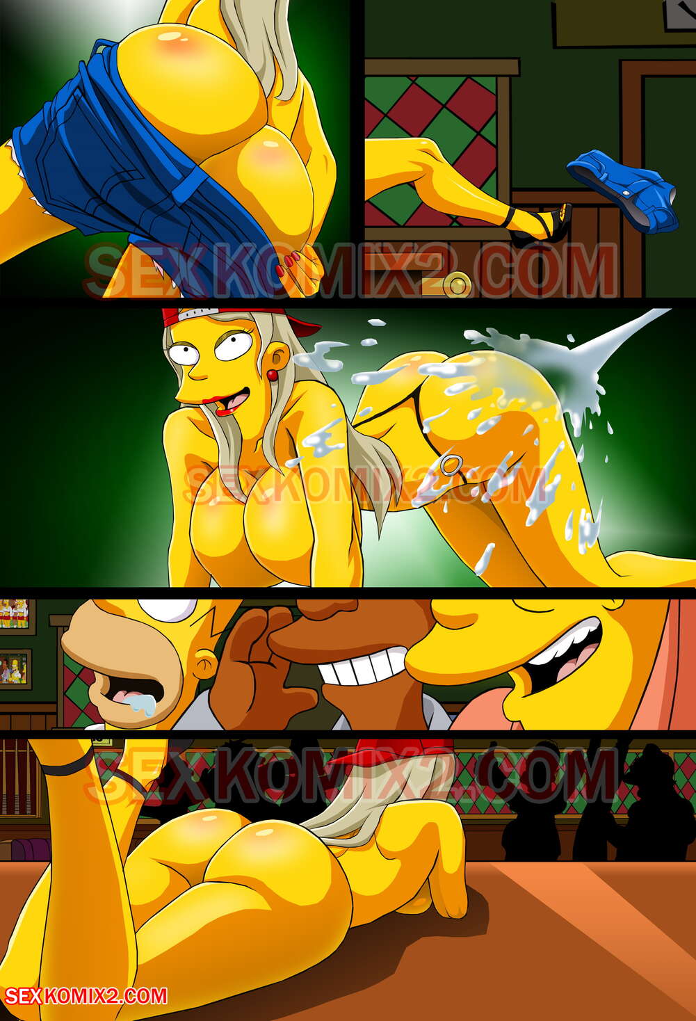 Adventures of Anastasia - Meet me Springfield (The Simpsons) [SexKomix] - Chapter 1 — Page 8