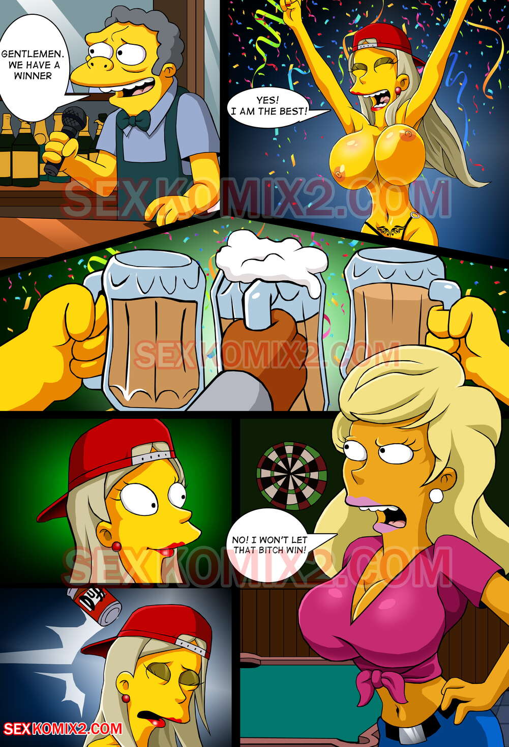 Adventures of Anastasia - Meet me Springfield (The Simpsons) [SexKomix] - Chapter 1 — Page 9