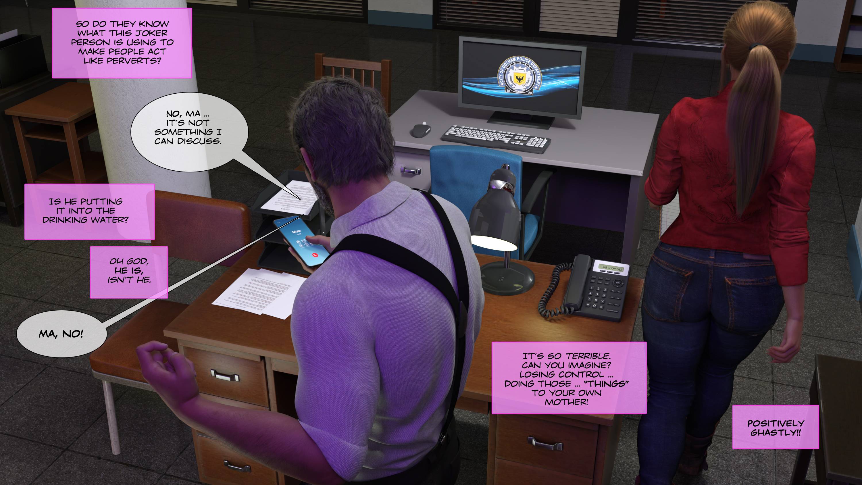 A Desire In The Family (Batman) [Garak3D] - Chapter 3 — Page 131