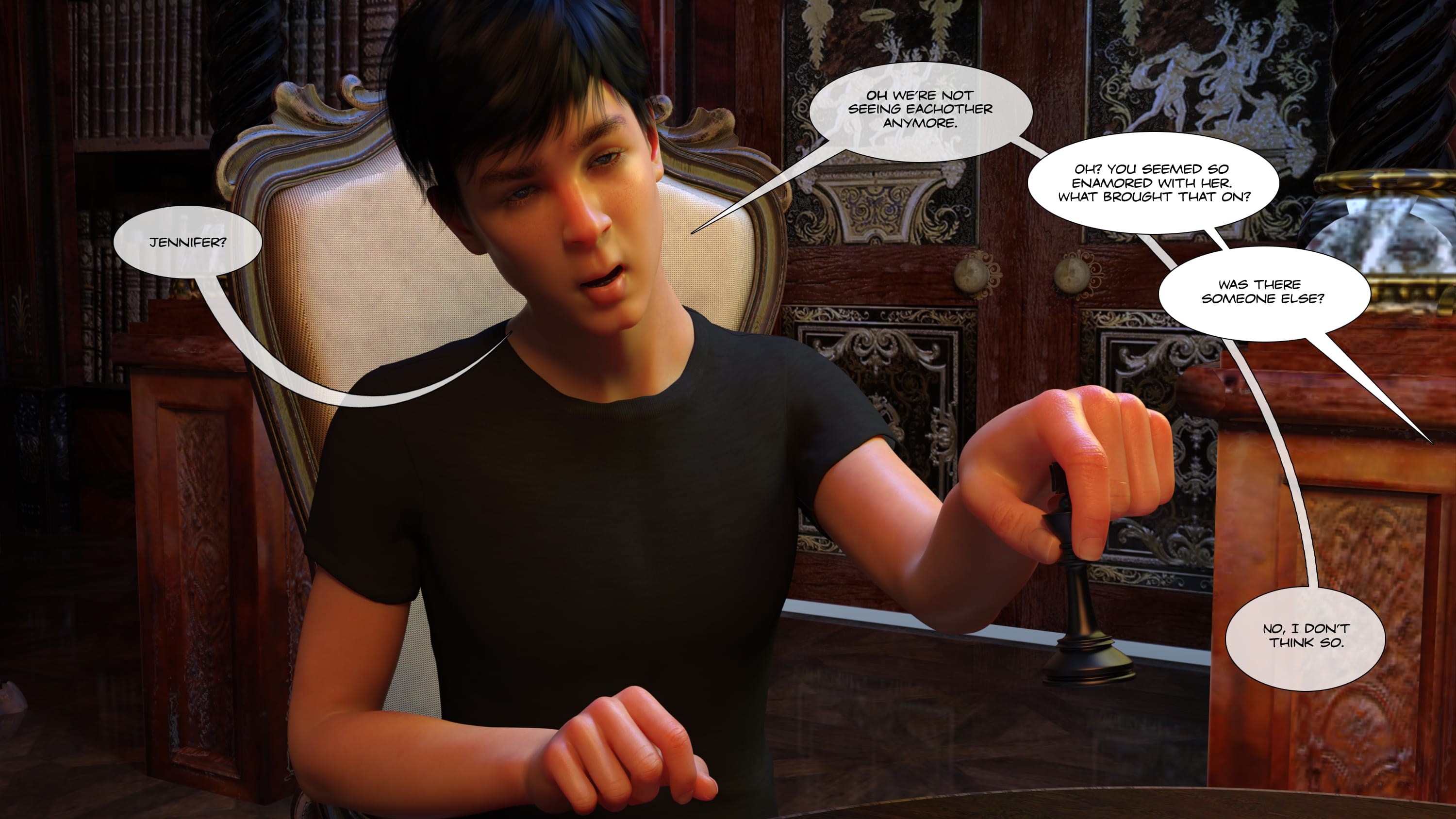 A Desire In The Family (Batman) [Garak3D] - Chapter 2 — Page 135