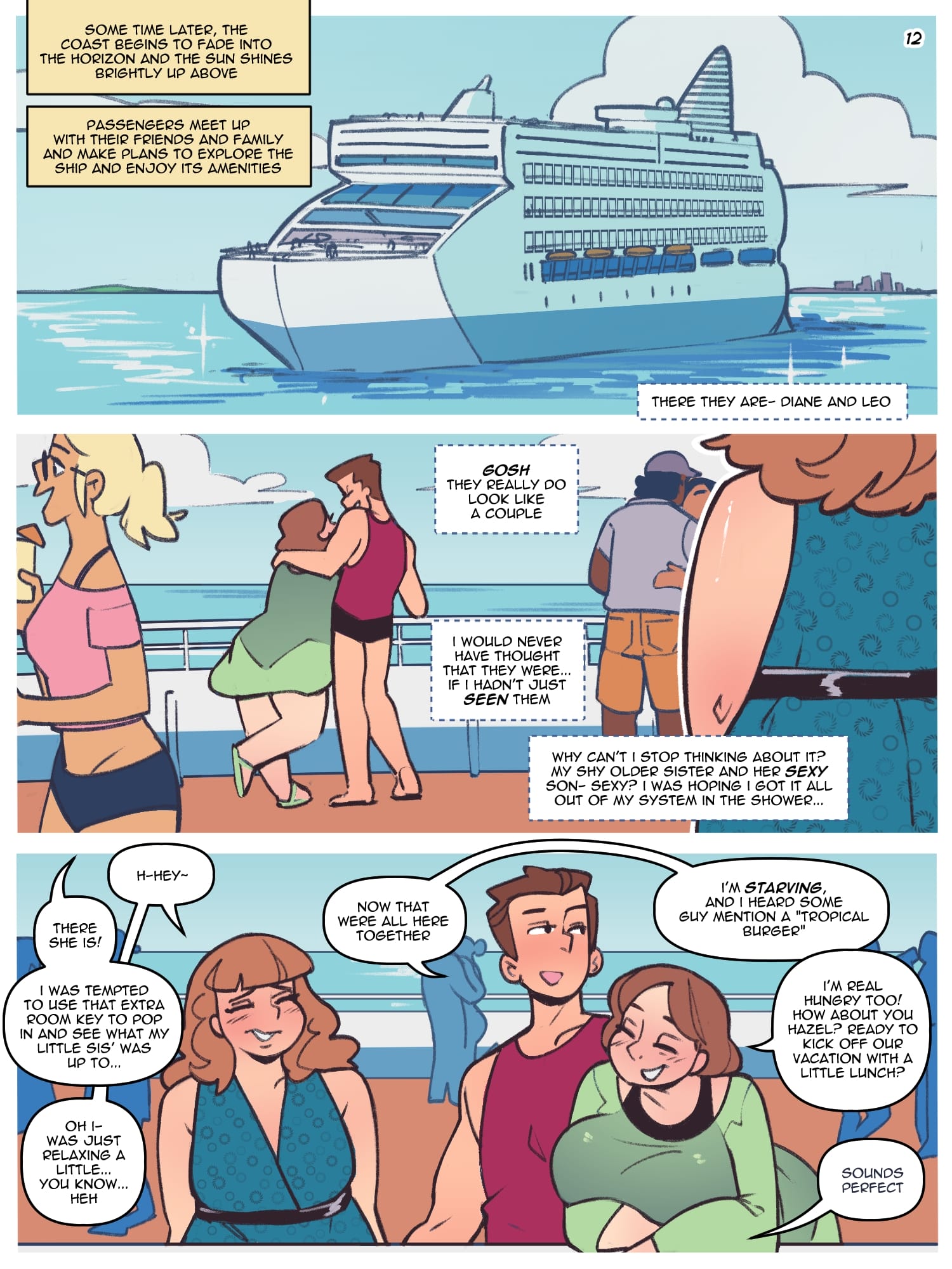 Swimsuit Shopping [NotEnoughMilk] - Chapter 1 — Page 12