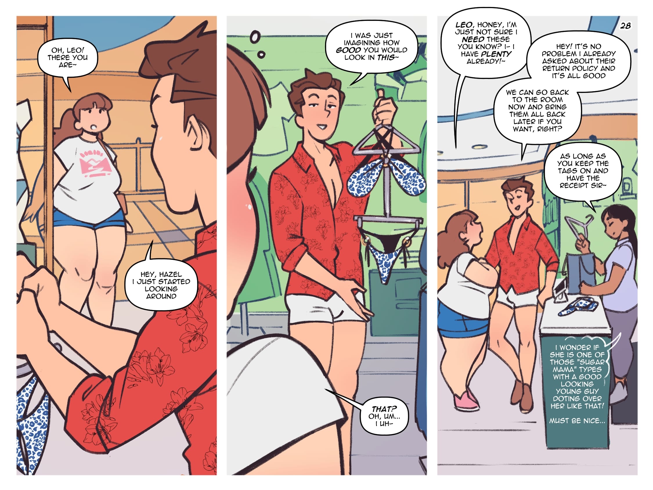 Swimsuit Shopping [NotEnoughMilk] - Chapter 1 — Page 28
