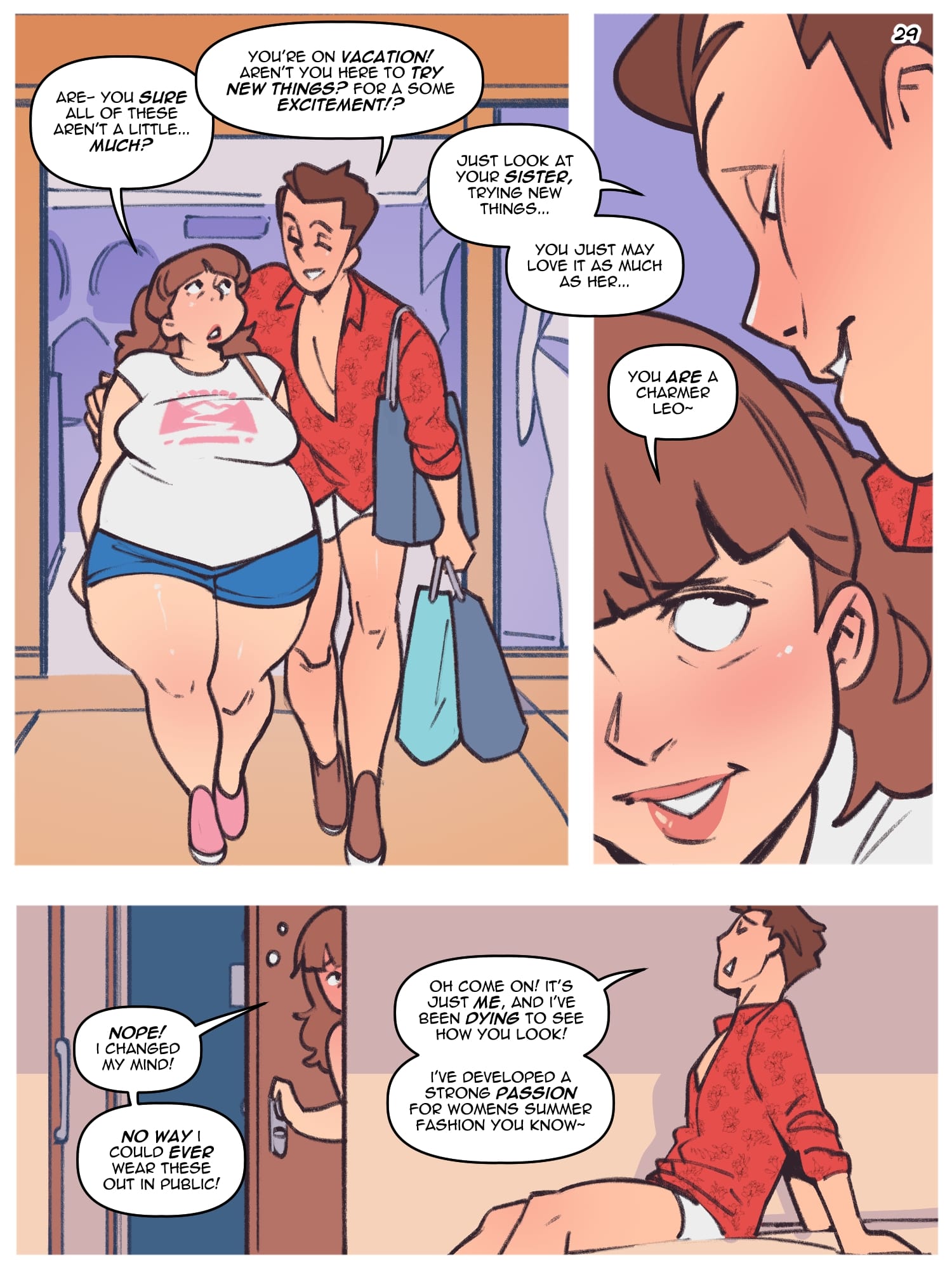 Swimsuit Shopping [NotEnoughMilk] - Chapter 1 — Page 29