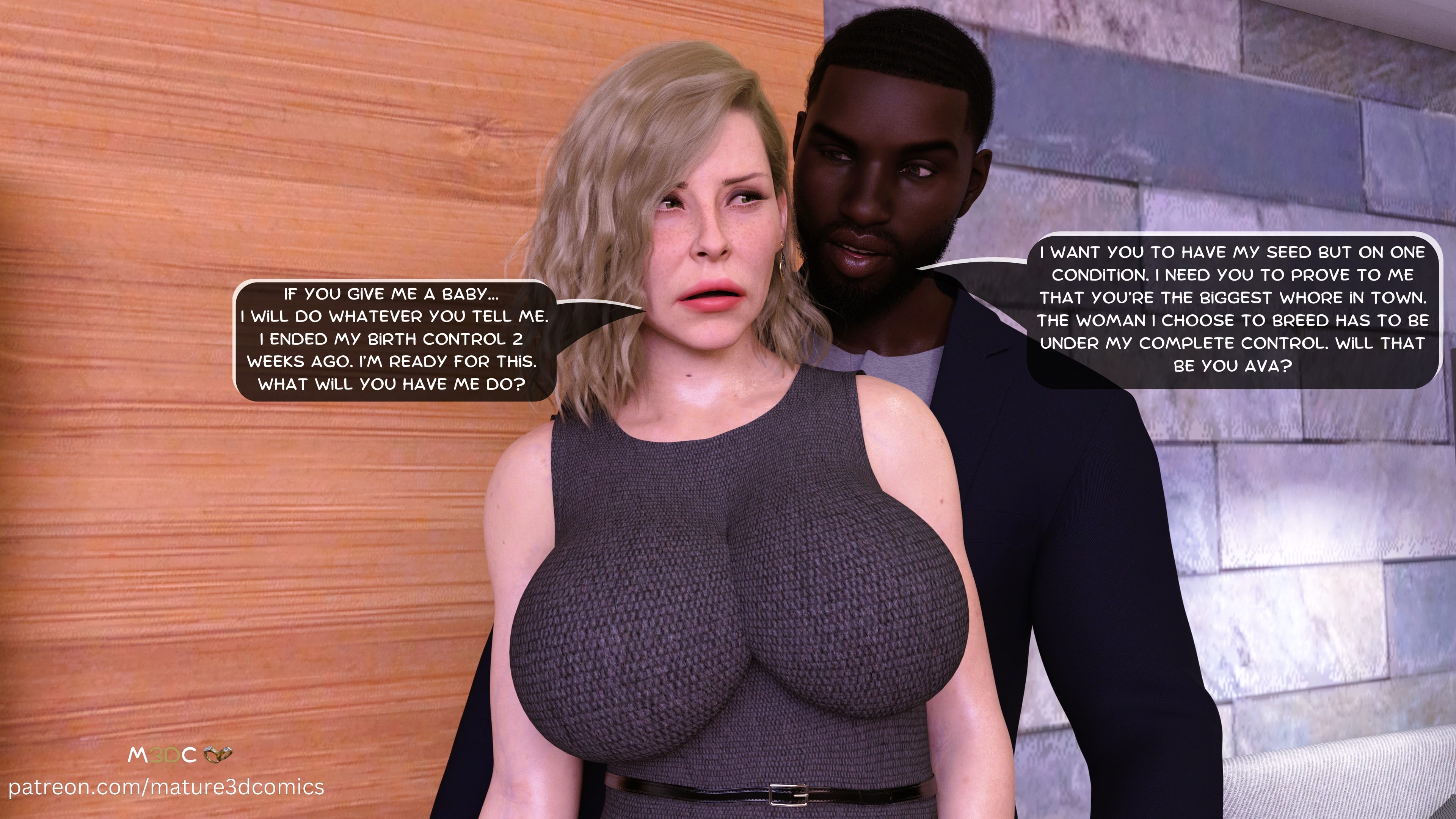 Naughty Neighbor [Mature3DComics] - Chapter 20.1 — Page 8