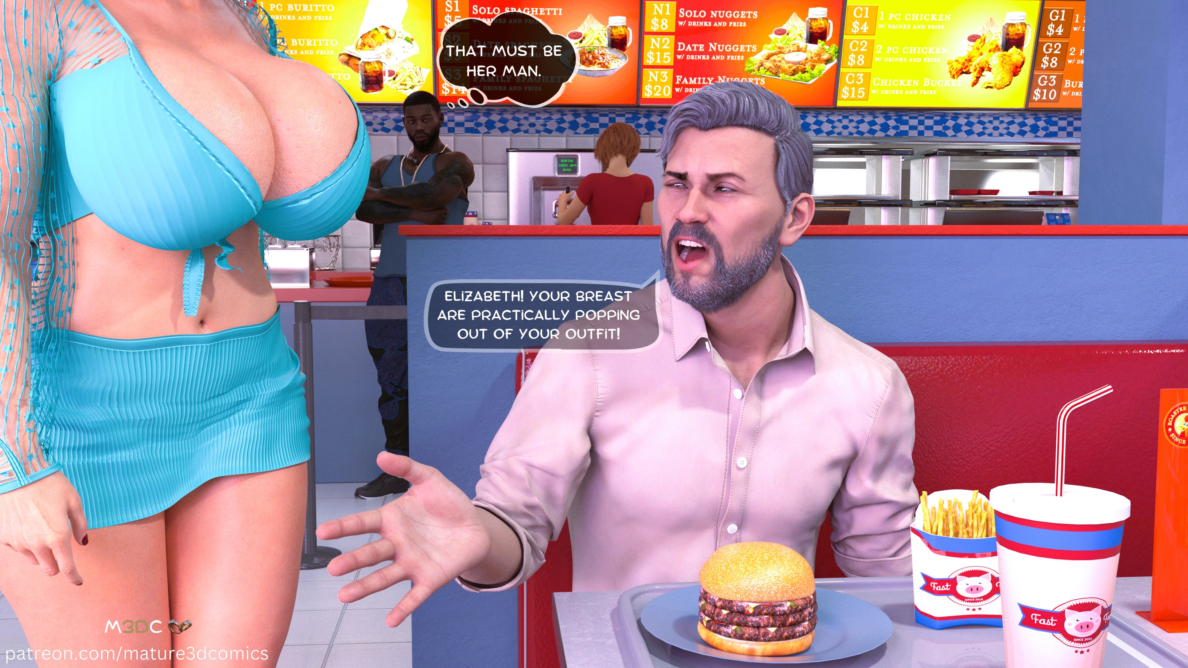 Naughty Neighbor [Mature3DComics] - Chapter 33 — Page 12