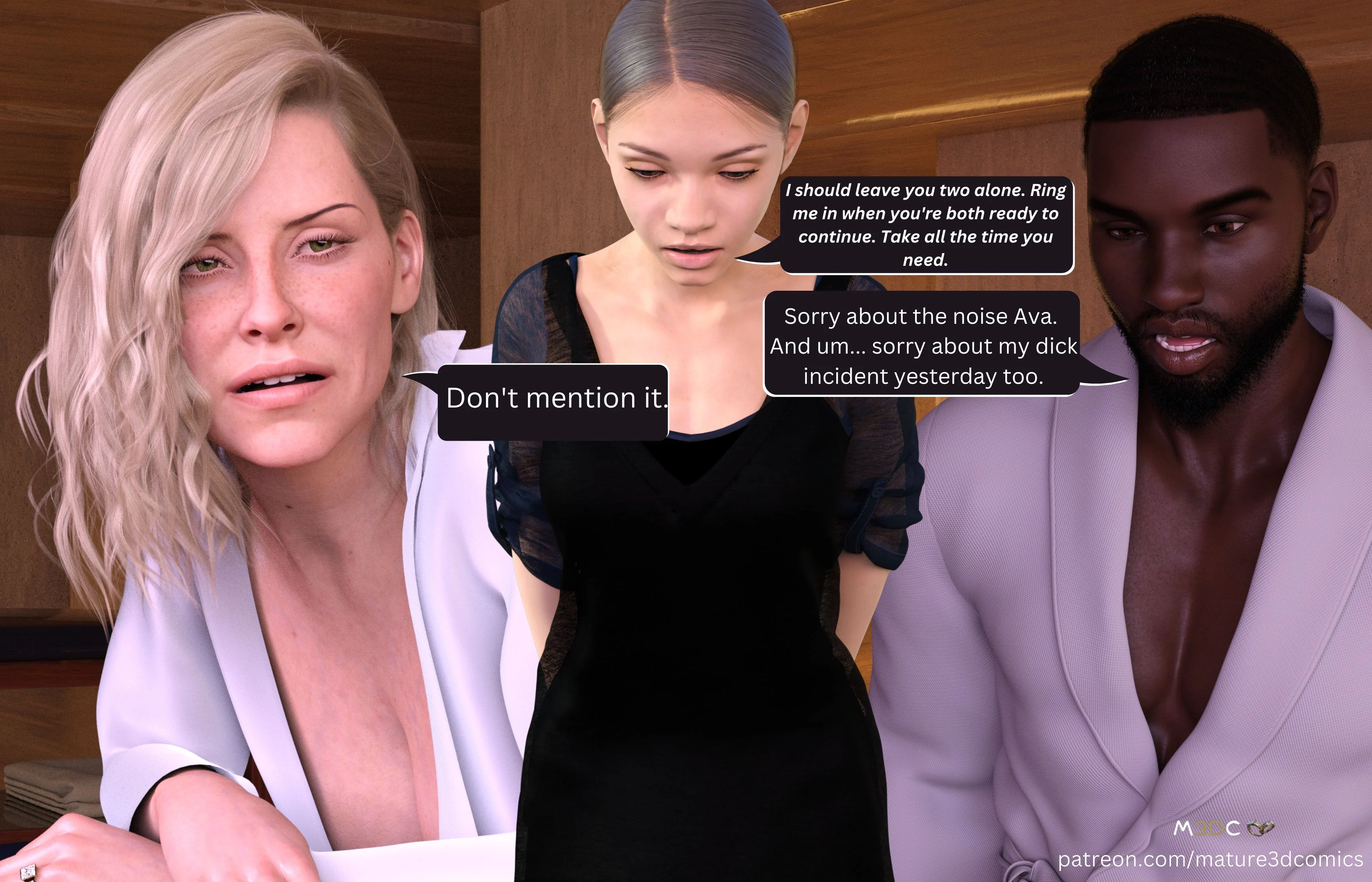 Naughty Neighbor [Mature3DComics] - Chapter 1 — Page 63