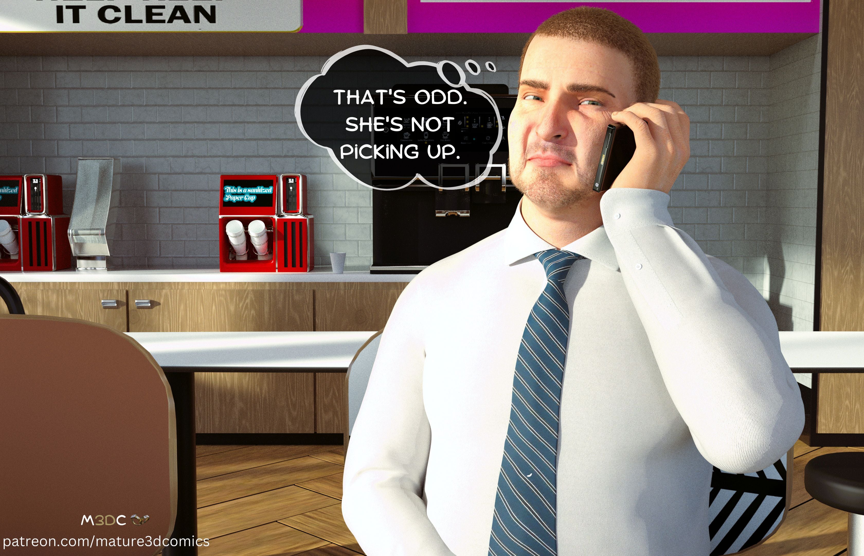 Naughty Neighbor [Mature3DComics] - Chapter 1 — Page 84