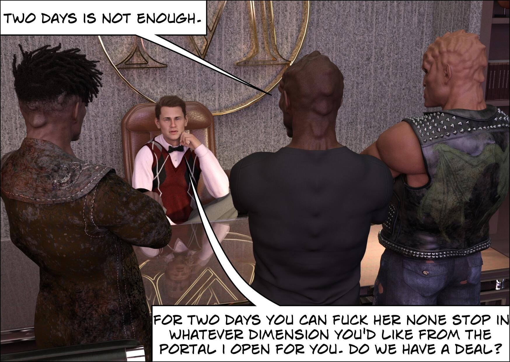 Tanya's Wish | Alien Invasion [Mature3DComics] - Chapter 1 — Page 4