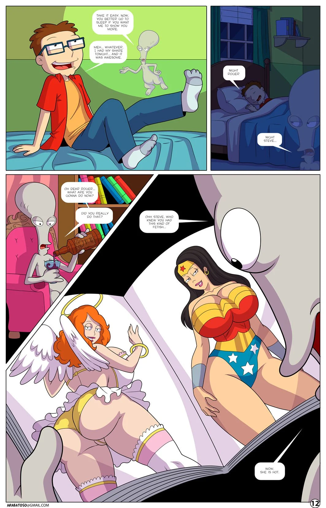 The Tales Of An American Son (American Dad!) [Arabatos] - Chapter 1 — Page 13