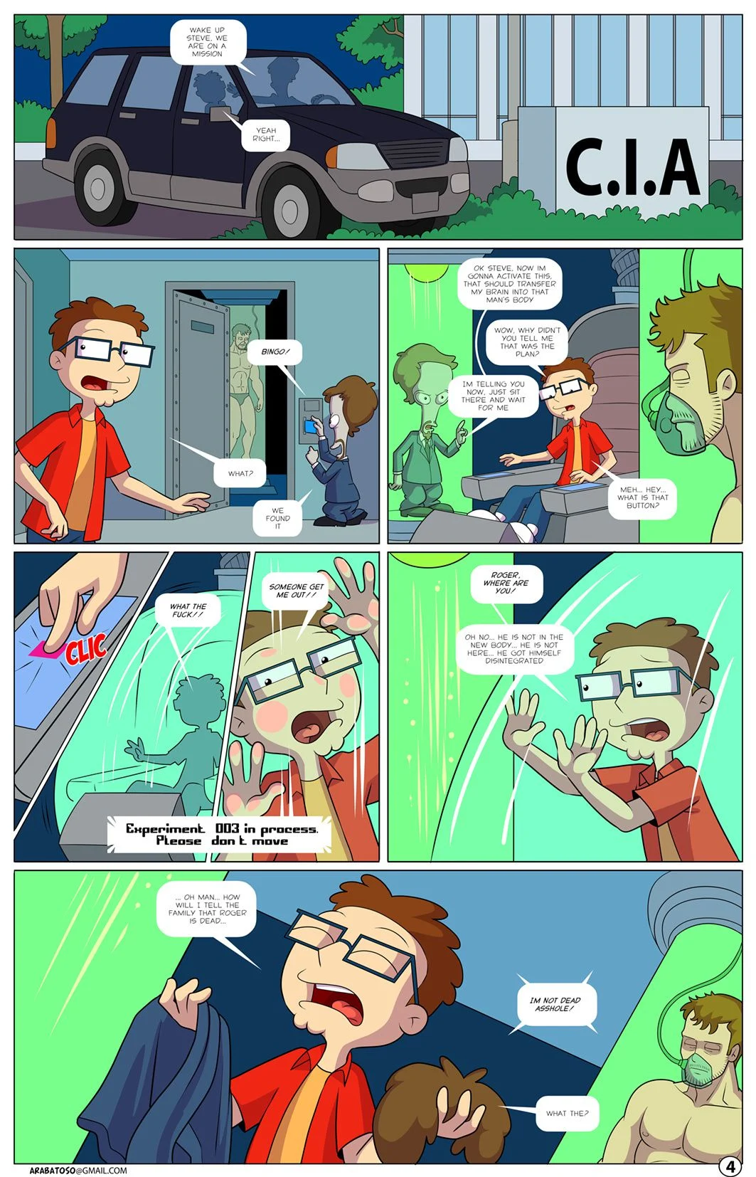 The Tales Of An American Son (American Dad!) [Arabatos] - Chapter 1 — Page 5