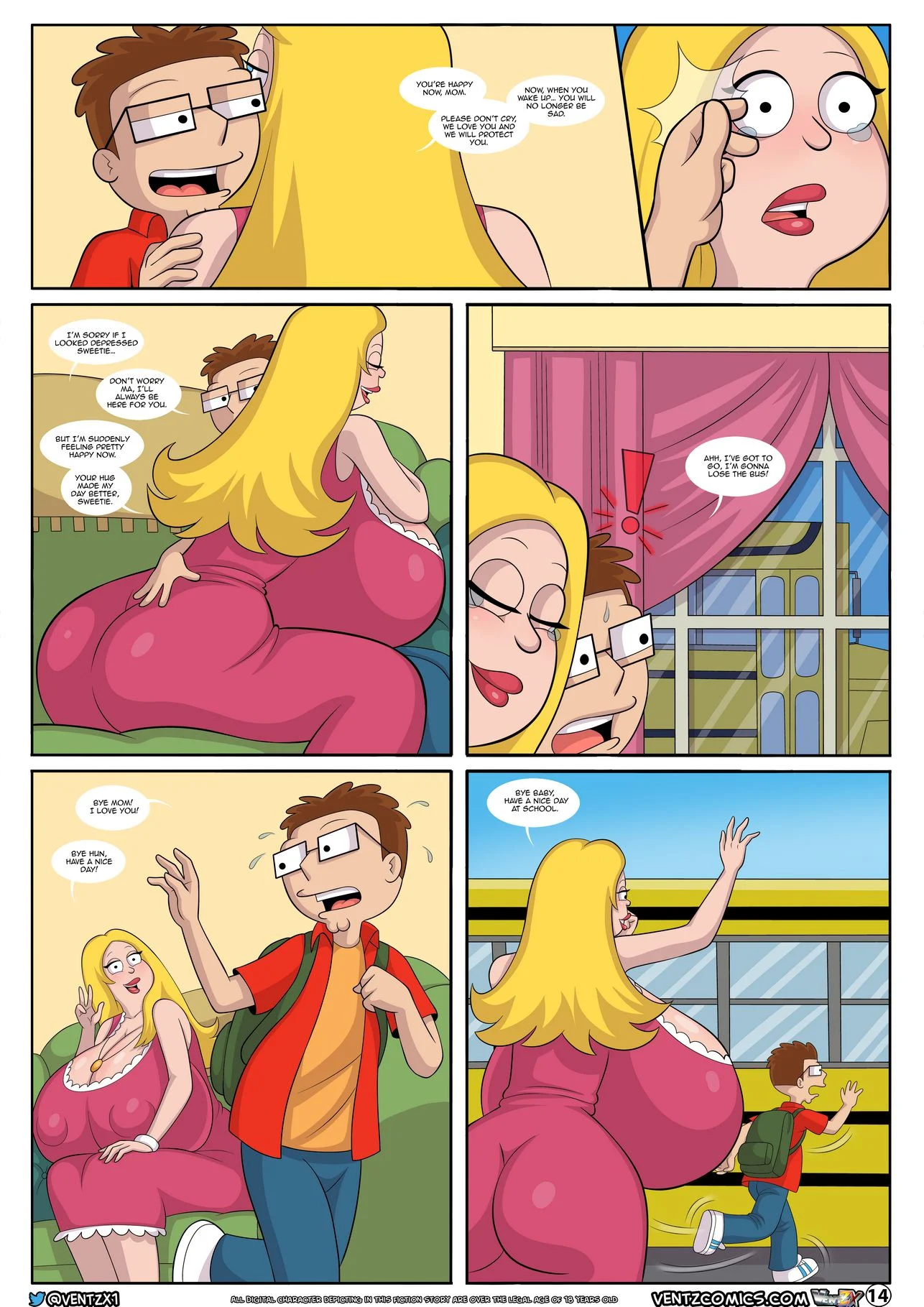 The Tales Of An American Son (American Dad!) [Arabatos] - Chapter 3 — Page 14