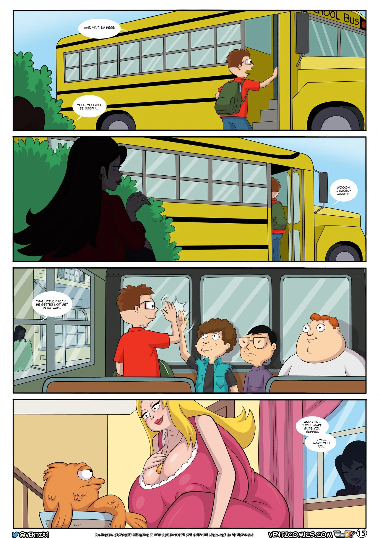 The Tales Of An American Son (American Dad!) [Arabatos] - Chapter 3 — Page 15