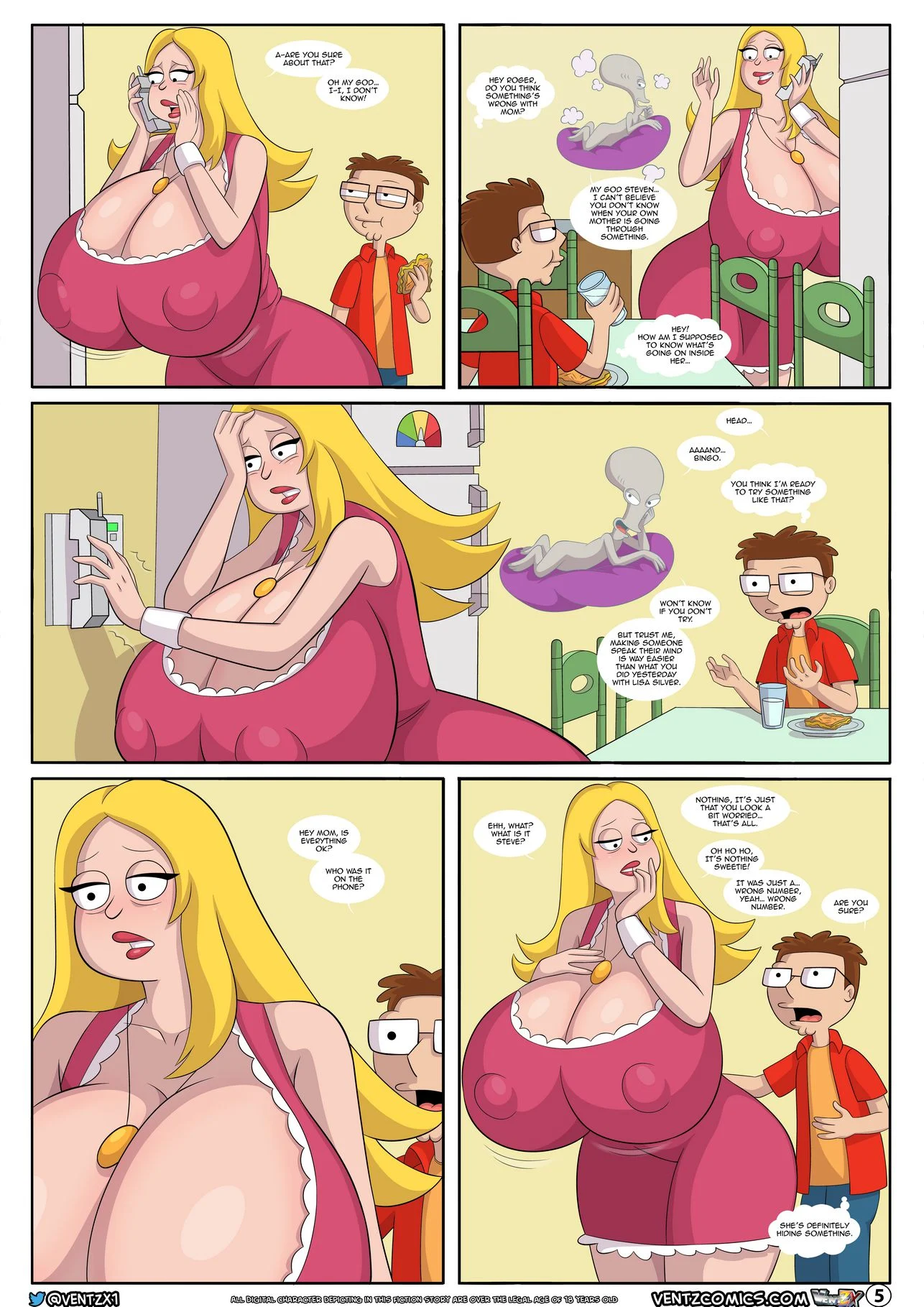 The Tales Of An American Son (American Dad!) [Arabatos] - Chapter 3 — Page 5