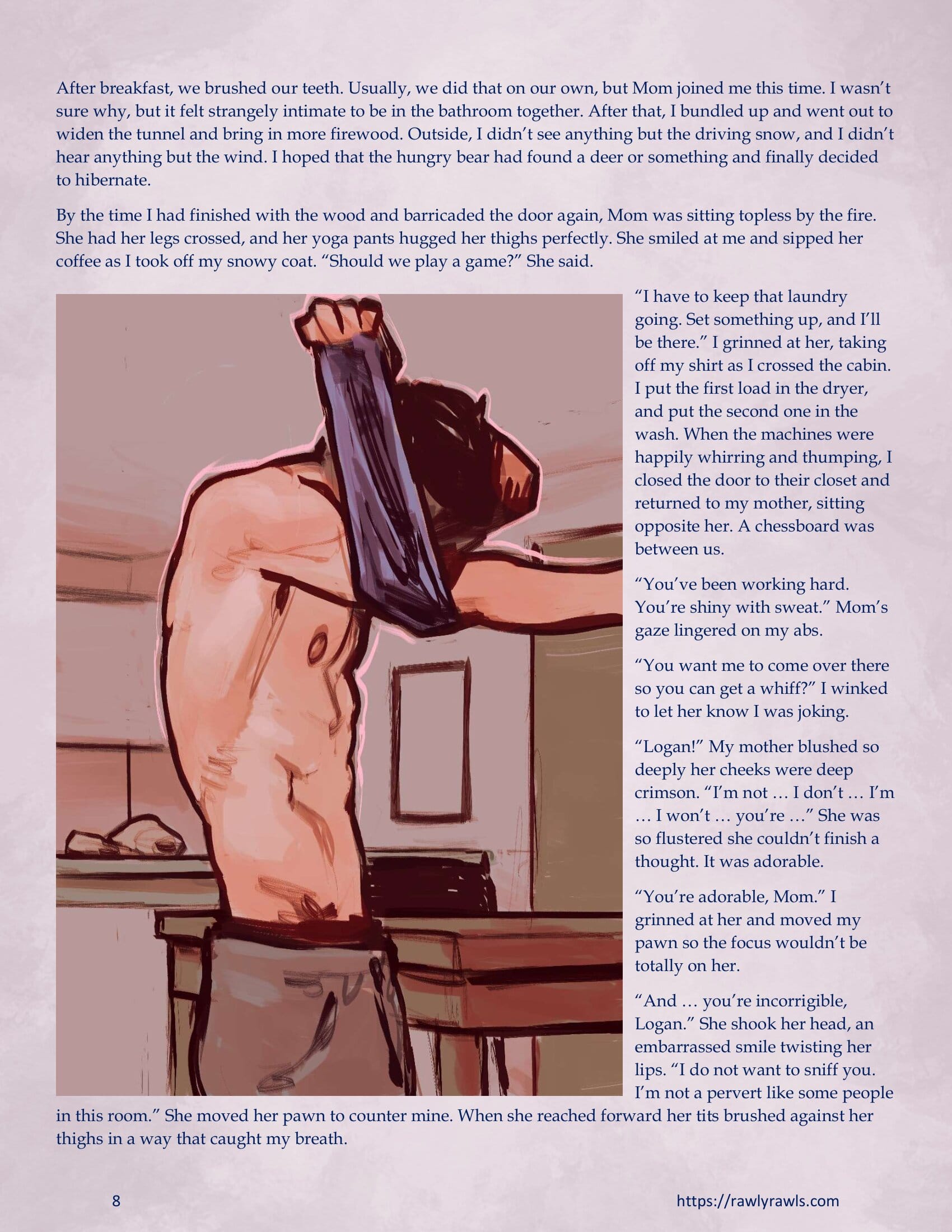 Marooned Christmas [BSA , Rawly Rawls] - Chapter 21 — Page 8