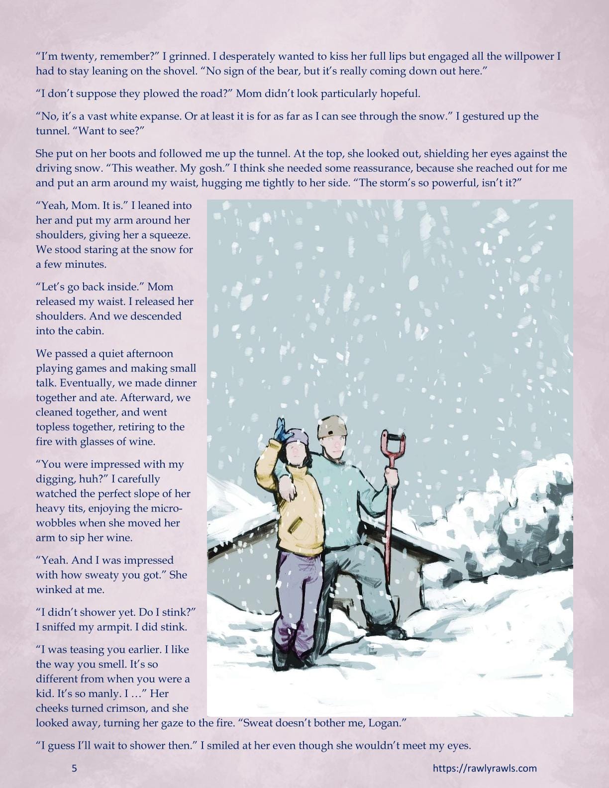 Marooned Christmas [BSA , Rawly Rawls] - Chapter 19 — Page 5