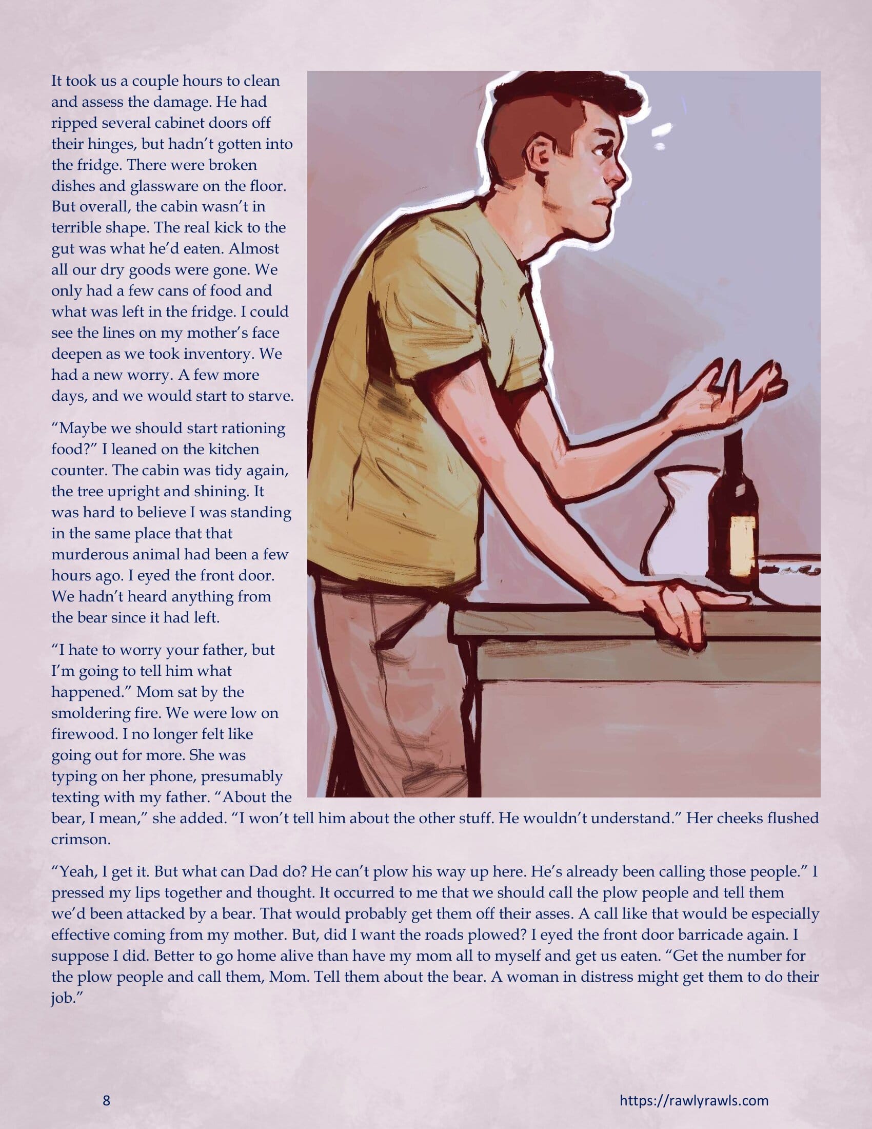 Marooned Christmas [BSA , Rawly Rawls] - Chapter 23 — Page 8