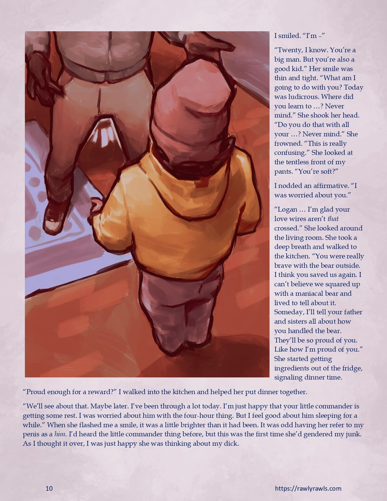 Marooned Christmas [BSA , Rawly Rawls] - Chapter 14 — Page 10
