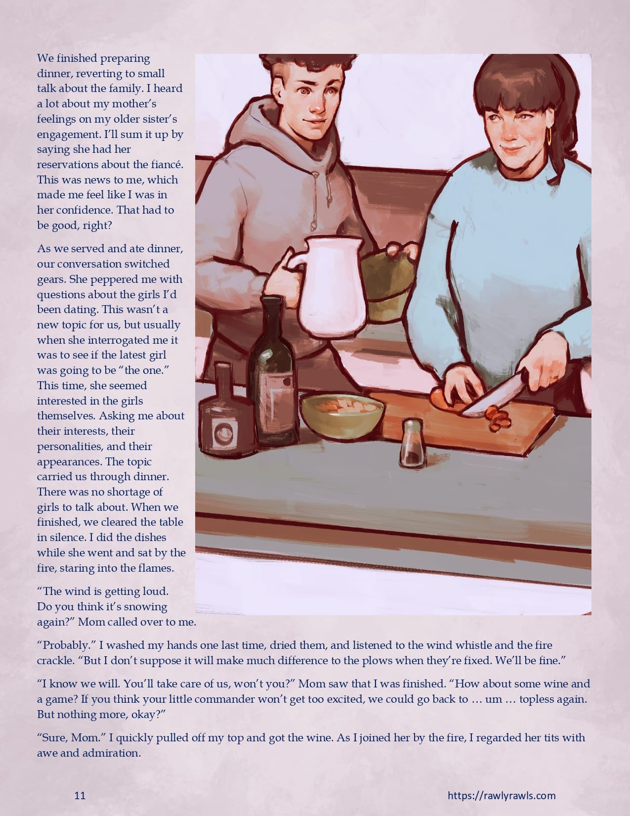 Marooned Christmas [BSA , Rawly Rawls] - Chapter 14 — Page 11