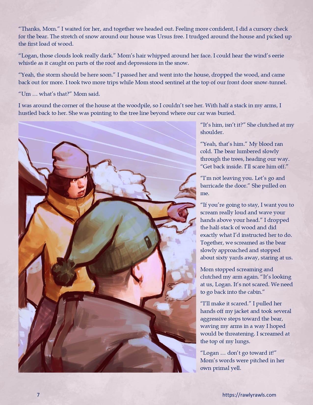 Marooned Christmas [BSA , Rawly Rawls] - Chapter 14 — Page 7