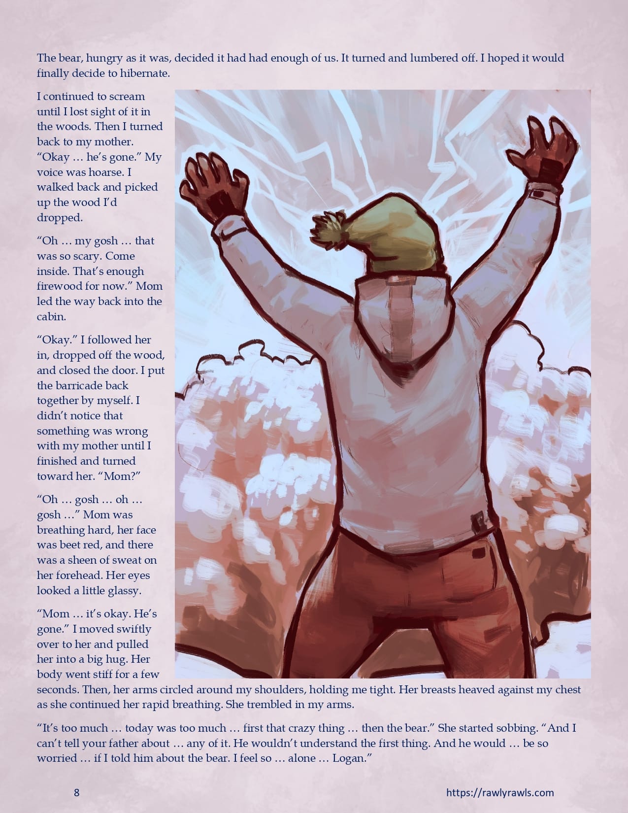 Marooned Christmas [BSA , Rawly Rawls] - Chapter 14 — Page 8