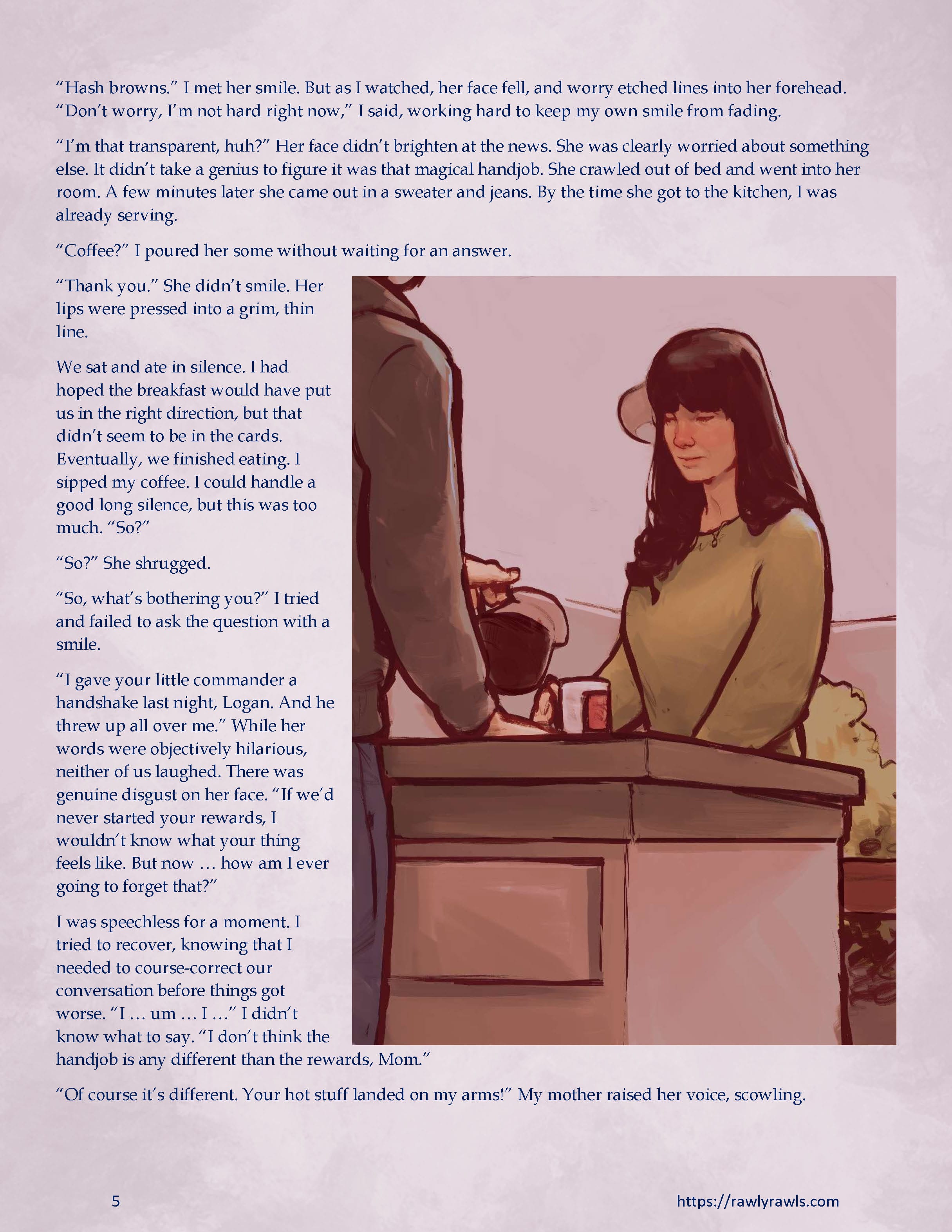 Marooned Christmas [BSA , Rawly Rawls] - Chapter 17 — Page 5