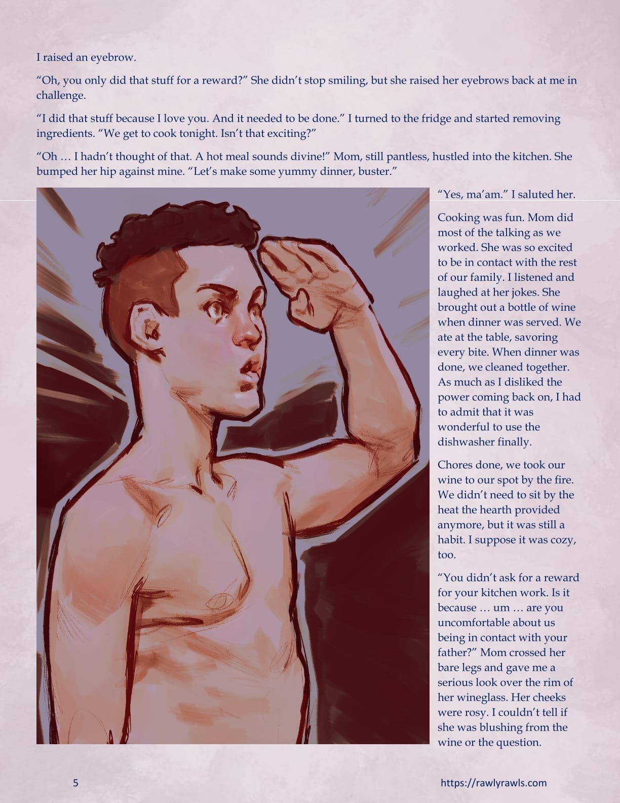 Marooned Christmas [BSA , Rawly Rawls] - Chapter 11 — Page 5