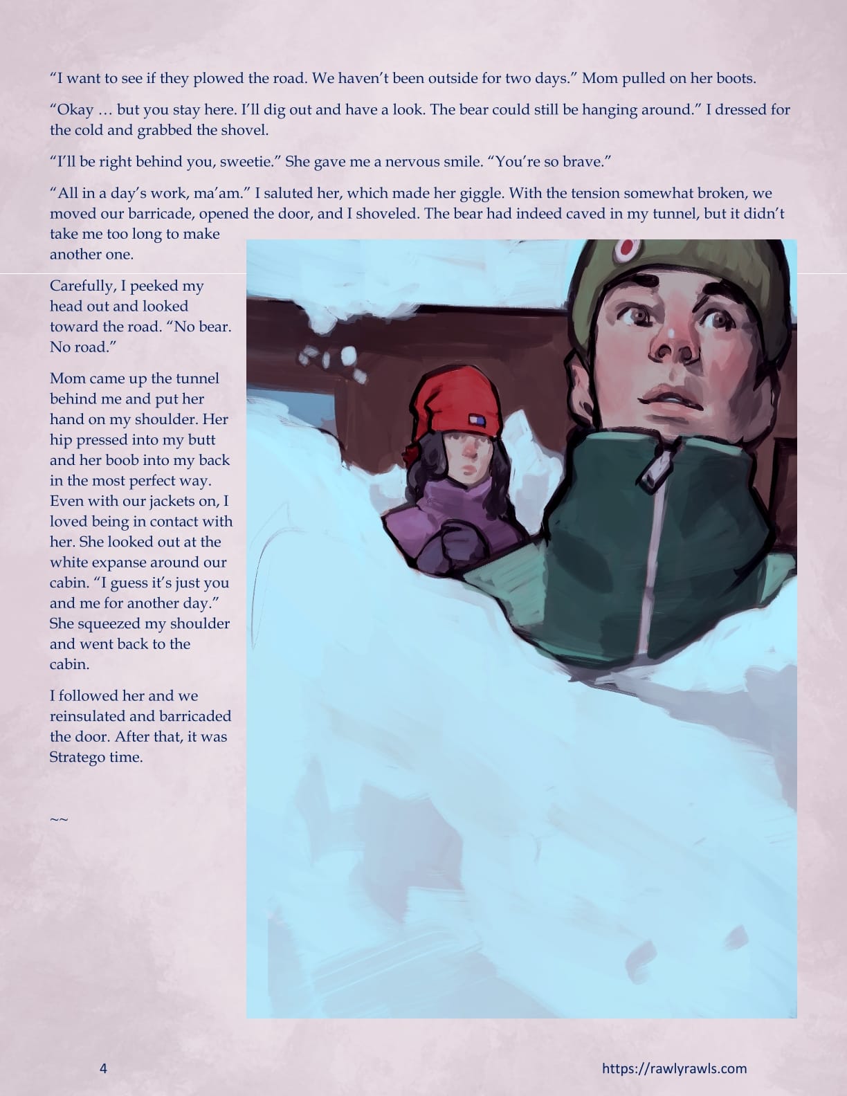 Marooned Christmas [BSA , Rawly Rawls] - Chapter 10 — Page 4