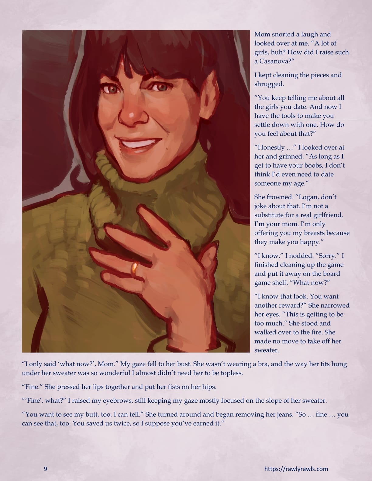 Marooned Christmas [BSA , Rawly Rawls] - Chapter 10 — Page 9