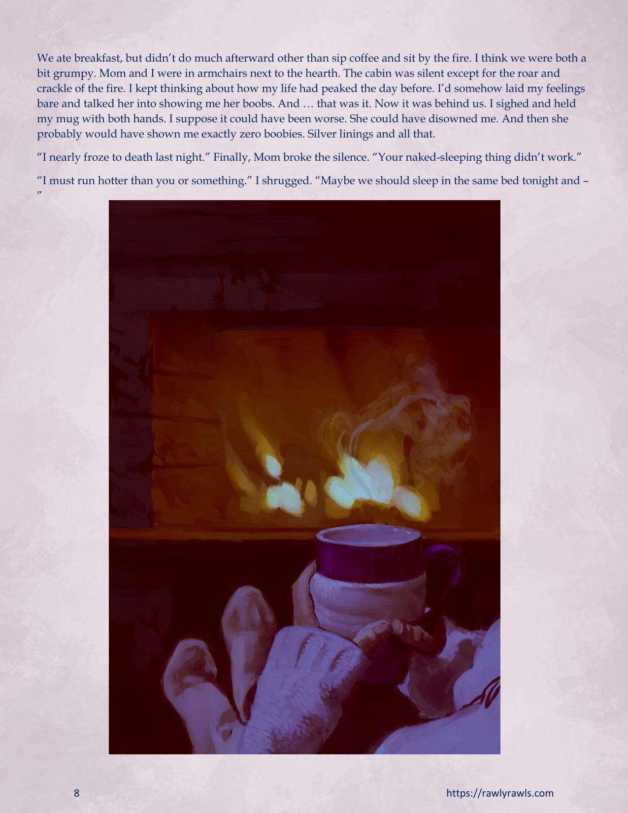 Marooned Christmas [BSA , Rawly Rawls] - Chapter 2 — Page 8