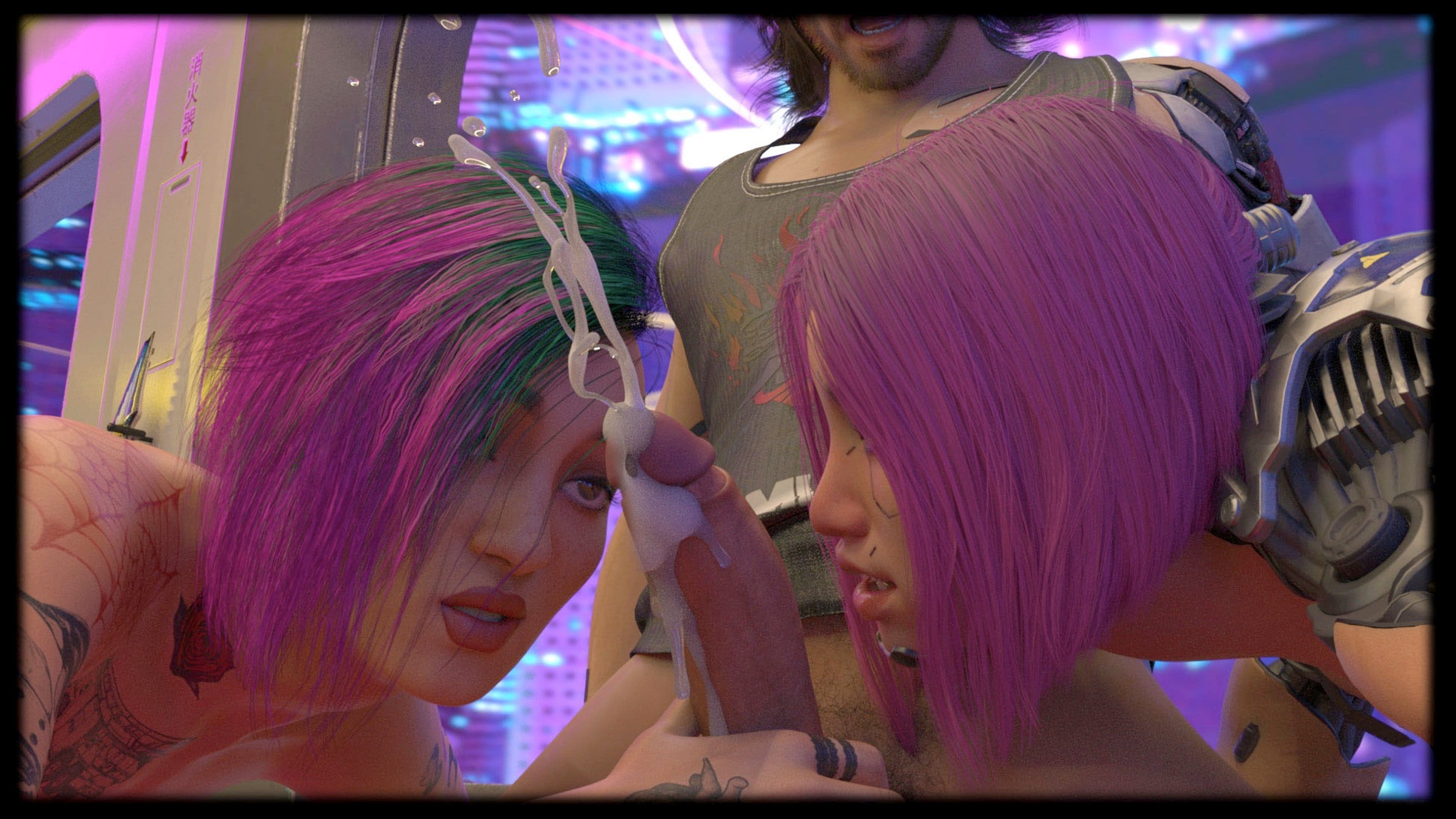 Cyber Punk 77 [Sexy3DComics | Gonzo] - Chapter 1 — Page 56