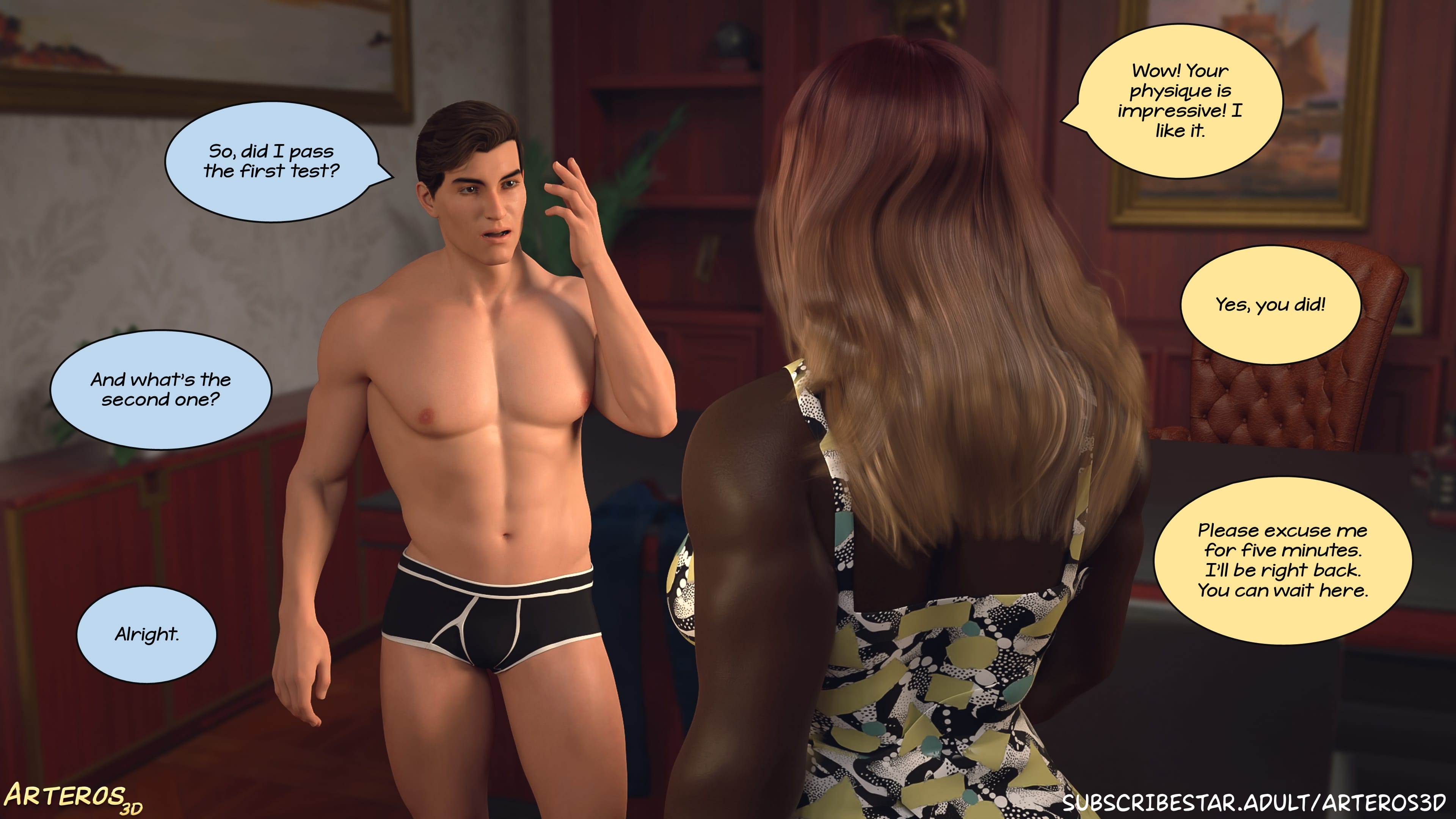 New Passion In Town [Arteros3D] - Chapter 3 — Page 10