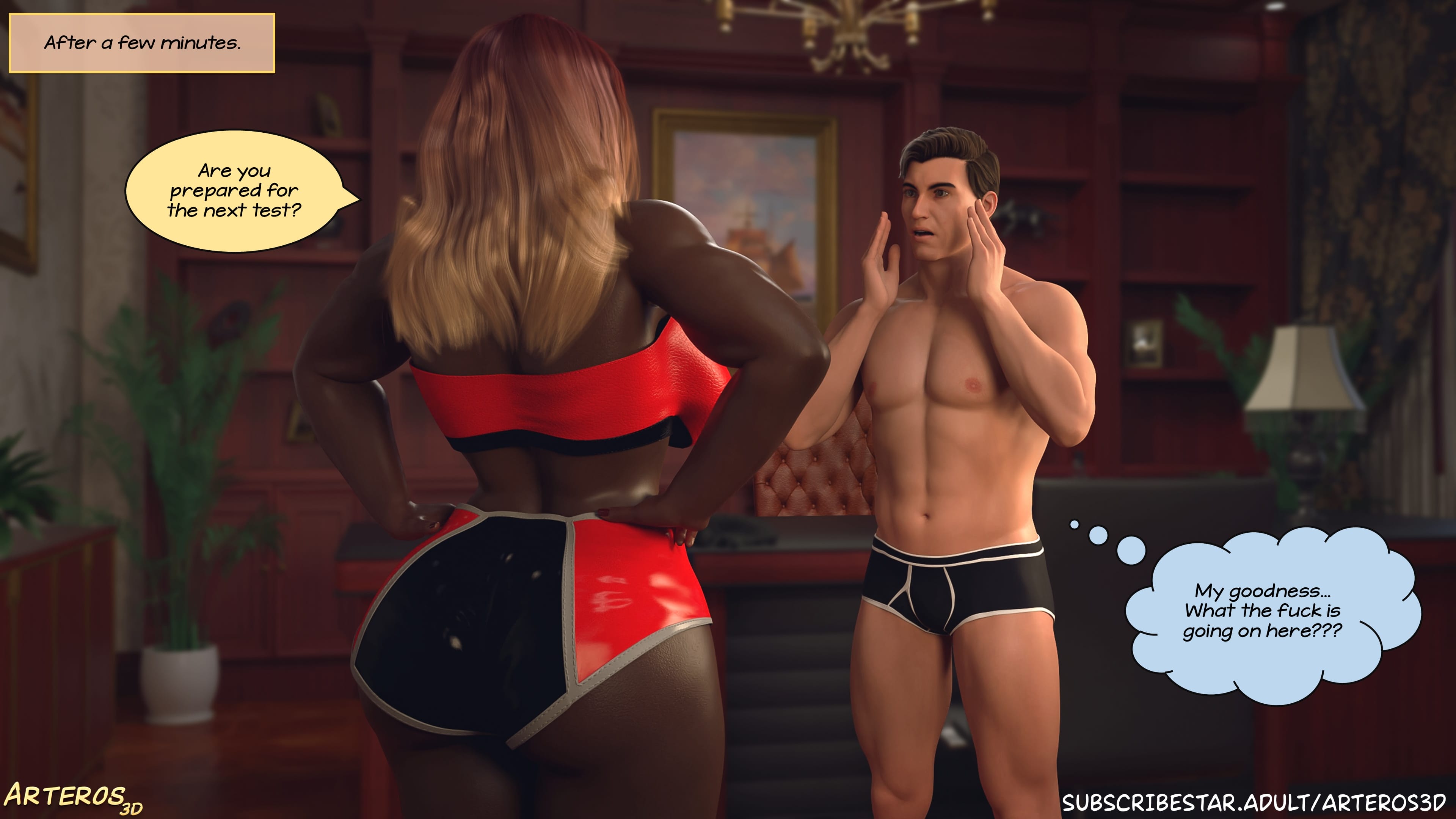 New Passion In Town [Arteros3D] - Chapter 3 — Page 11
