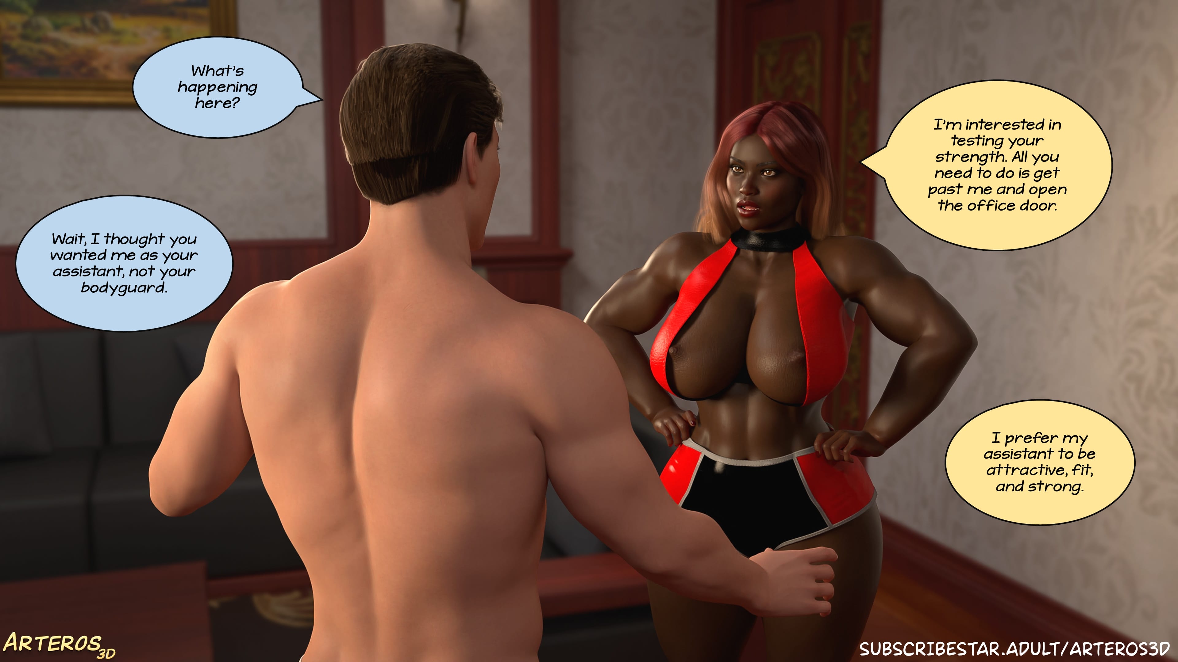 New Passion In Town [Arteros3D] - Chapter 3 — Page 12