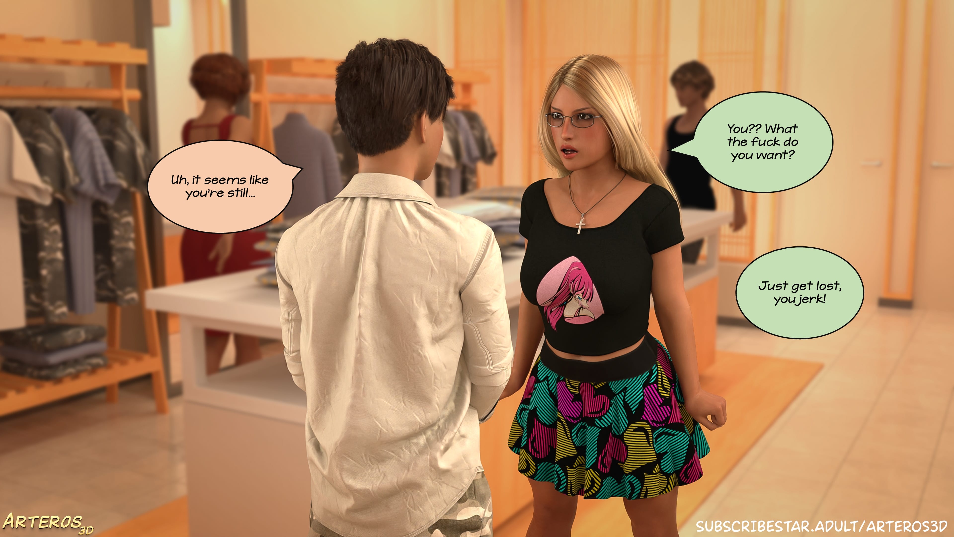 New Passion In Town [Arteros3D] - Chapter 3 — Page 149