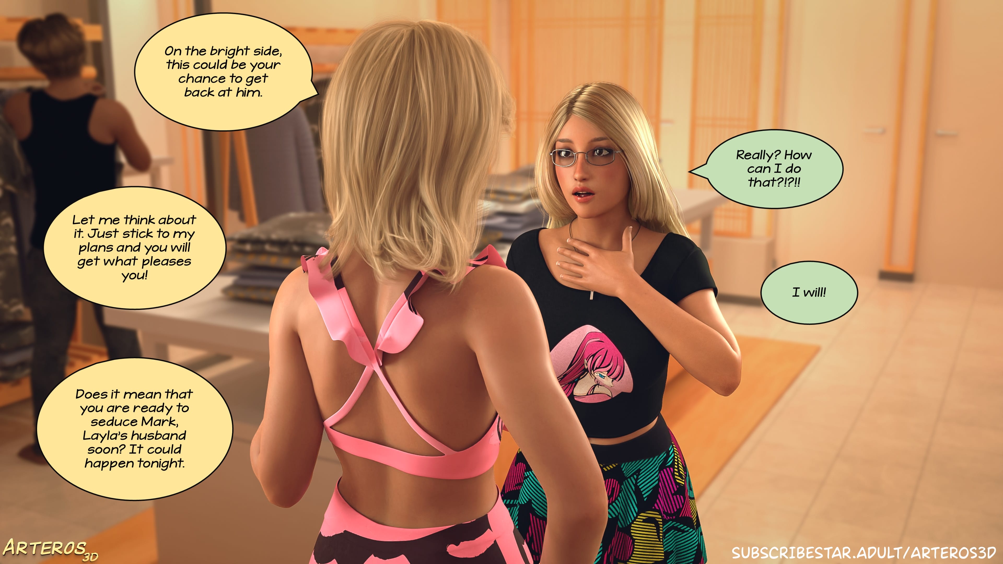 New Passion In Town [Arteros3D] - Chapter 3 — Page 155