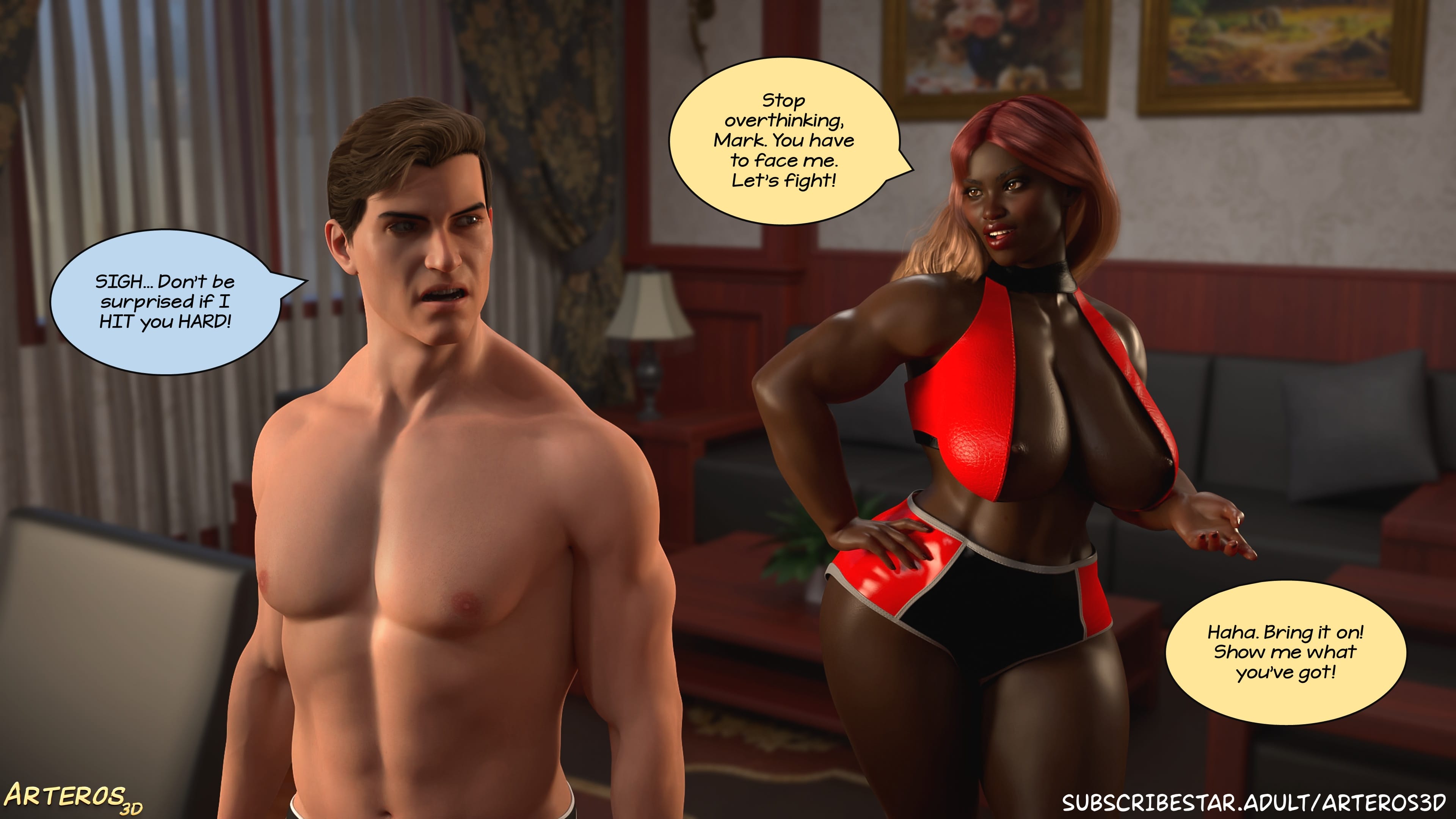 New Passion In Town [Arteros3D] - Chapter 3 — Page 17