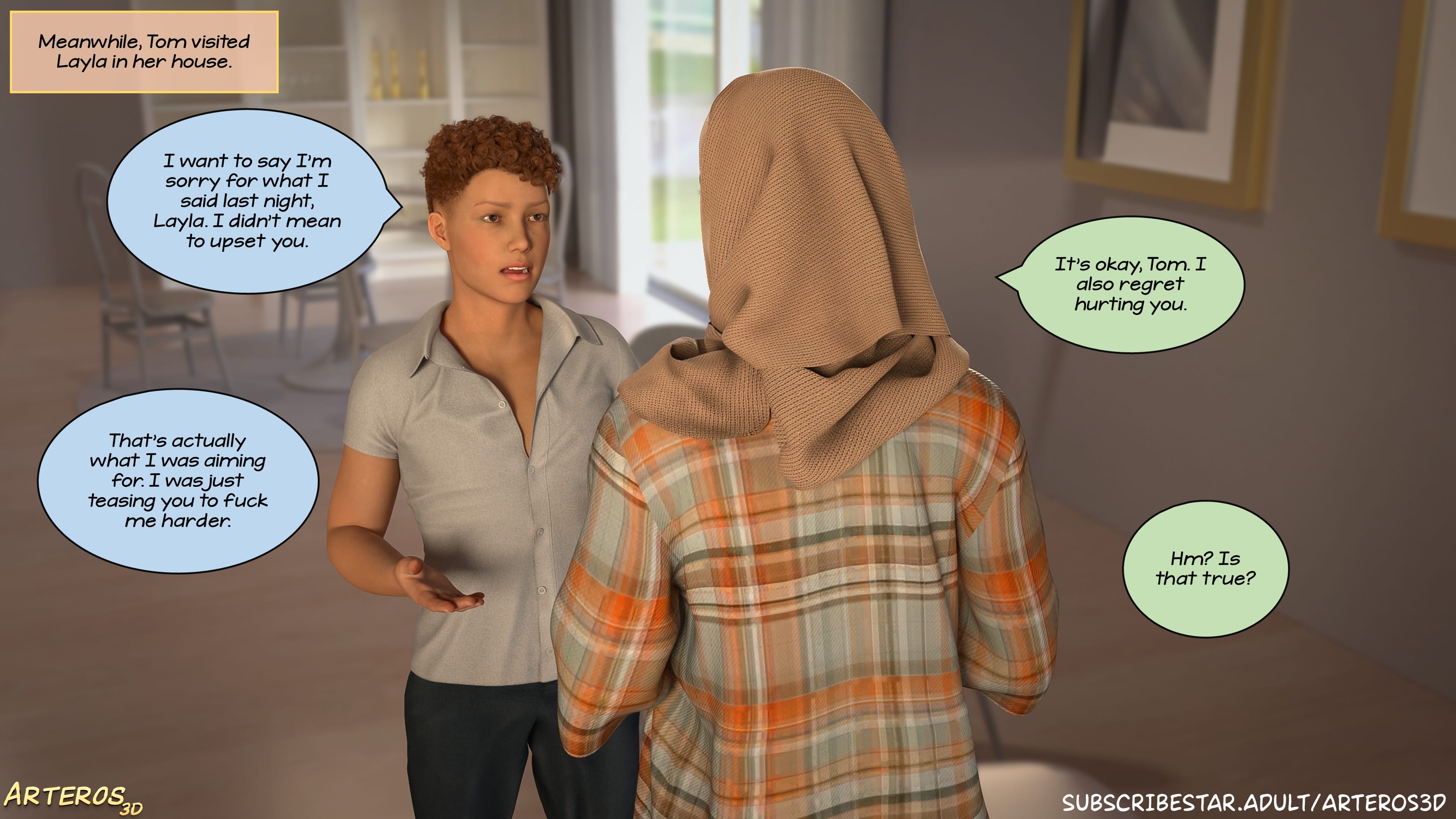 New Passion In Town [Arteros3D] - Chapter 3 — Page 18