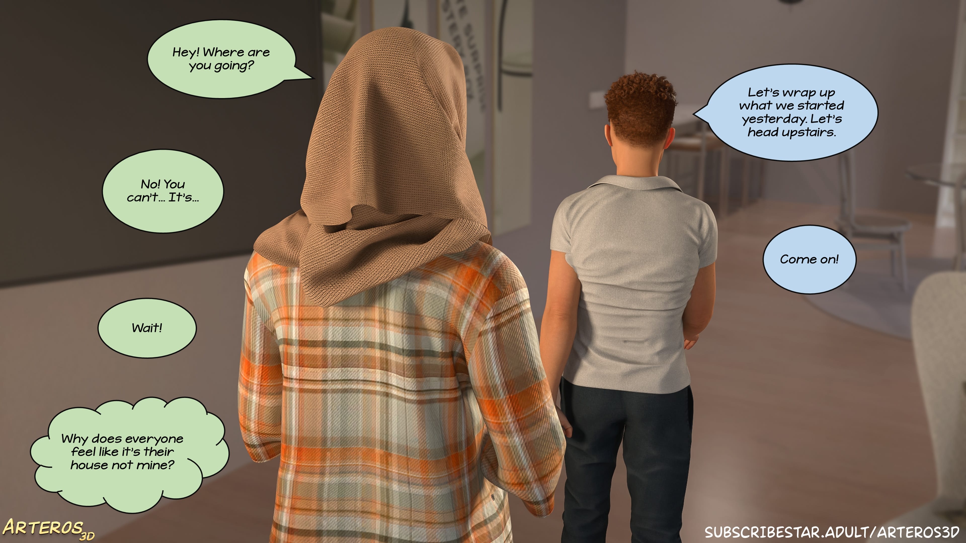 New Passion In Town [Arteros3D] - Chapter 3 — Page 20