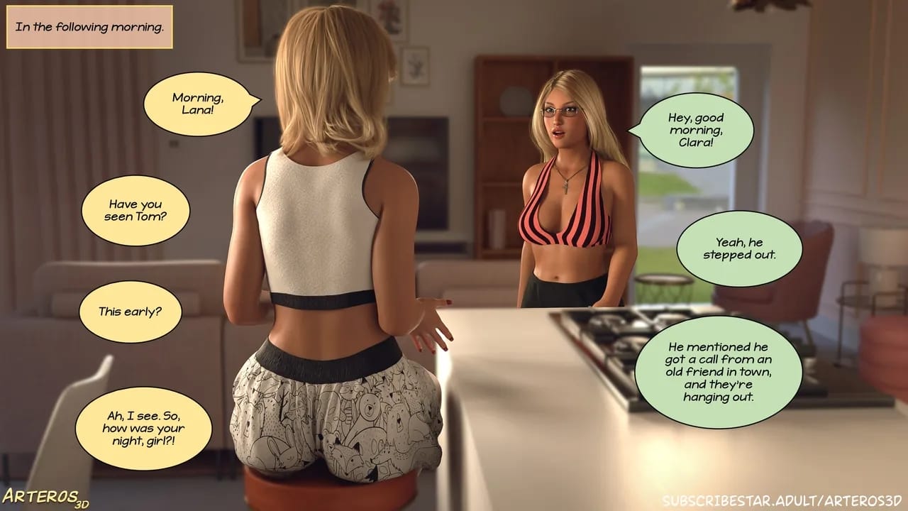 New Passion In Town [Arteros3D] - Chapter 3 — Page 383