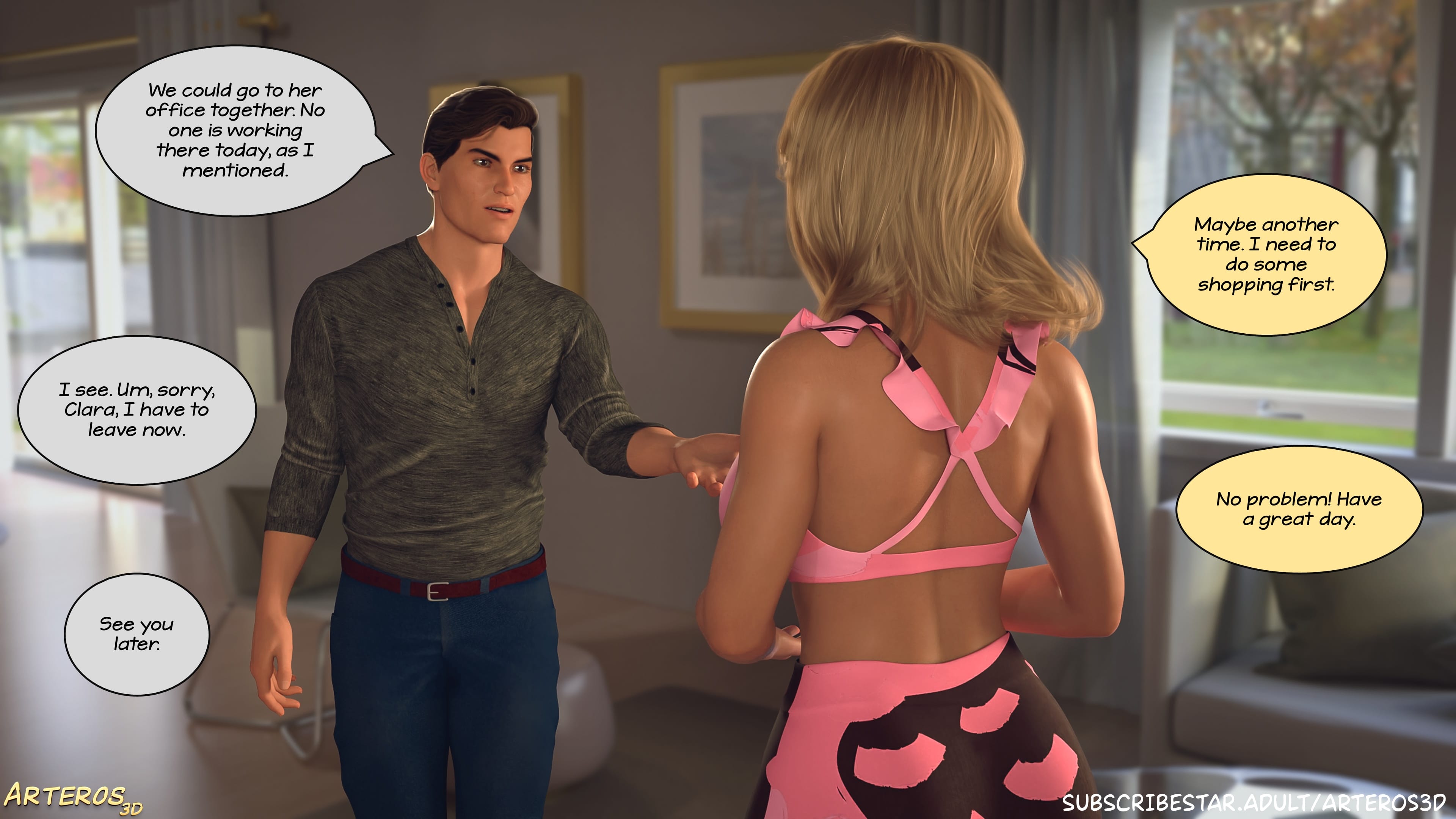 New Passion In Town [Arteros3D] - Chapter 3 — Page 5