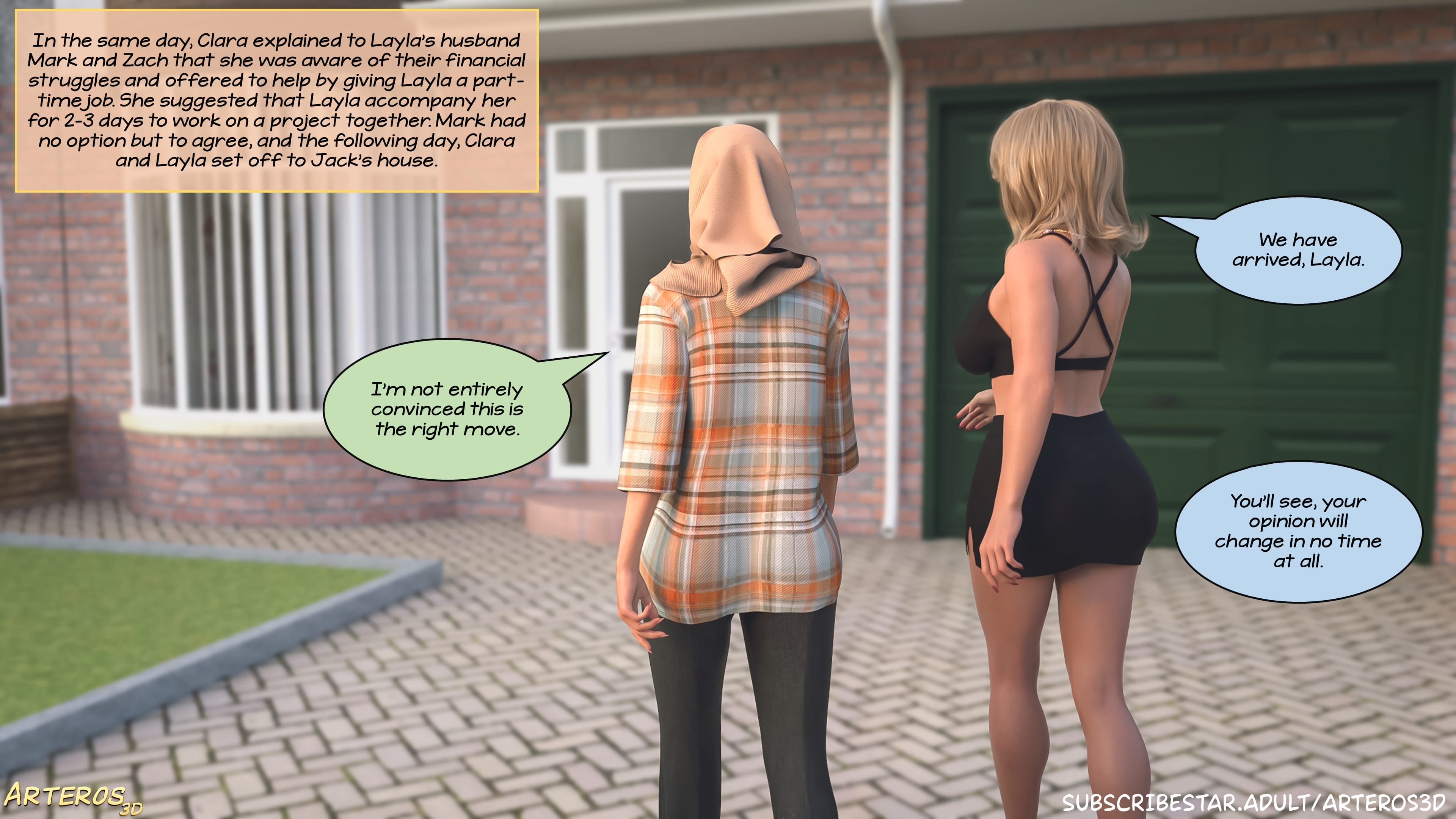 New Passion In Town [Arteros3D] - Chapter 2 — Page 11