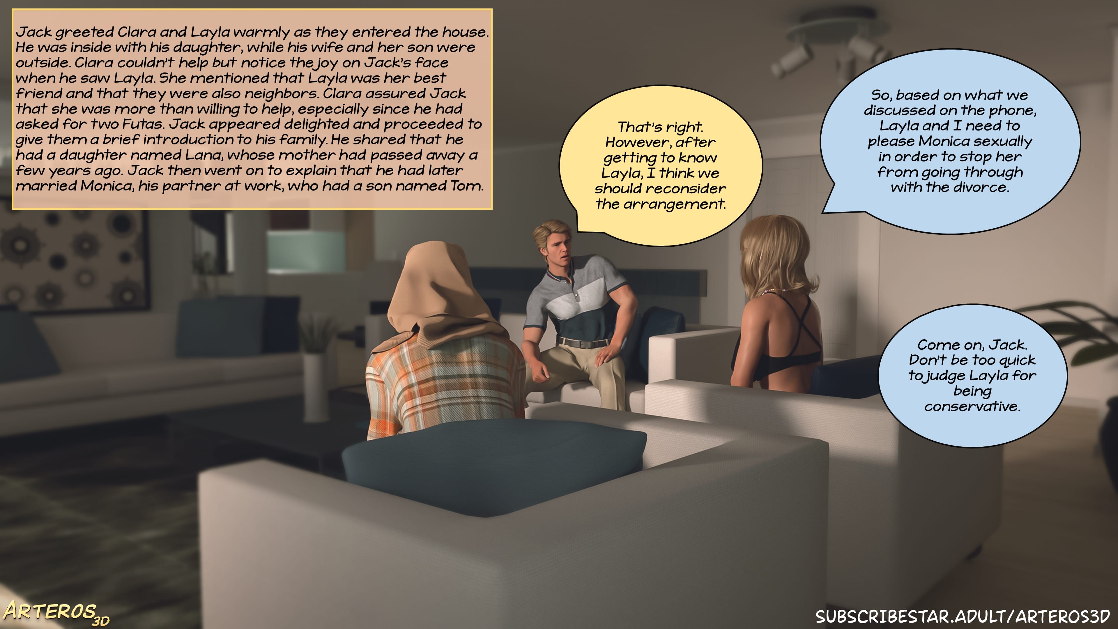 New Passion In Town [Arteros3D] - Chapter 2 — Page 12