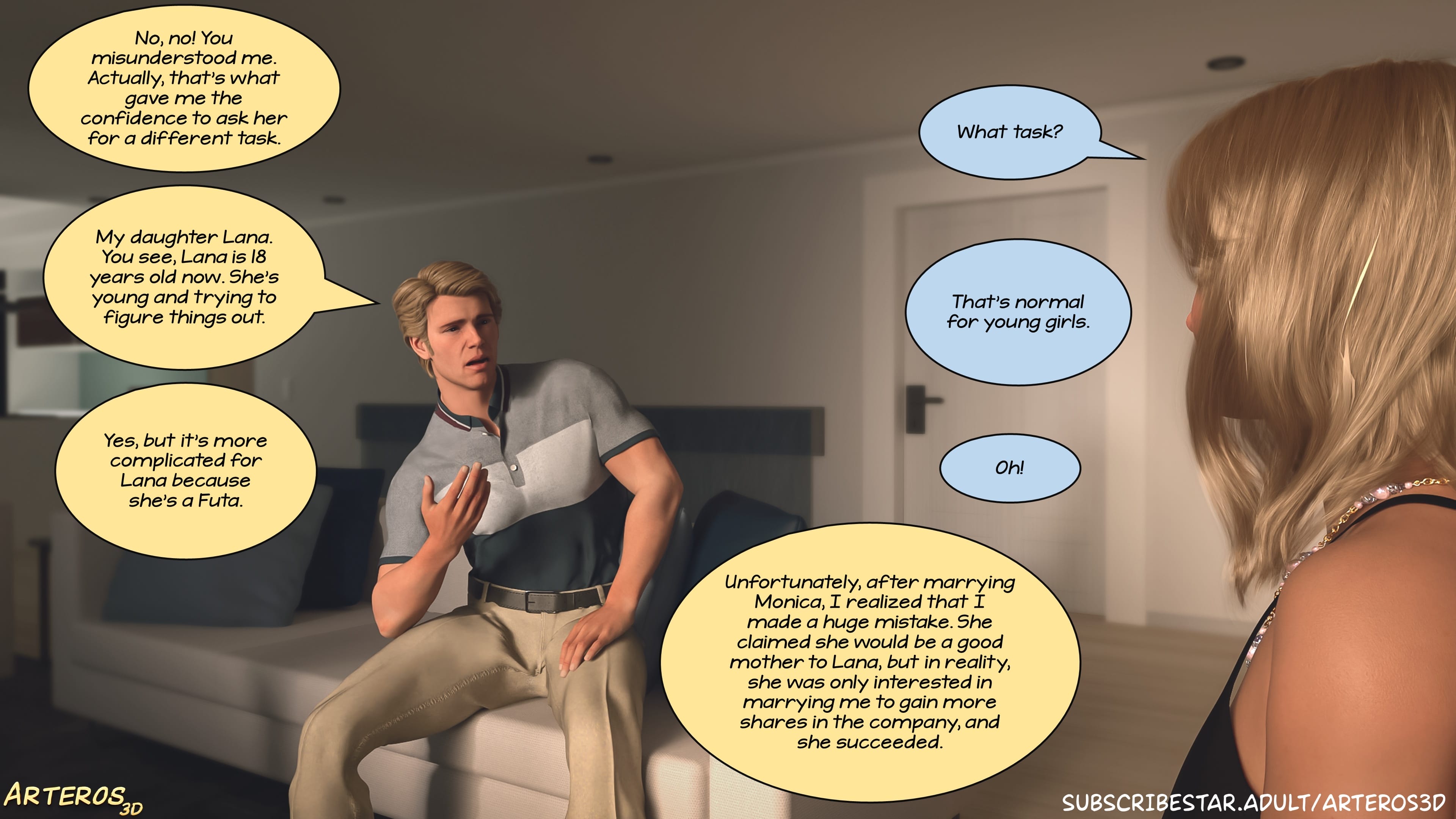 New Passion In Town [Arteros3D] - Chapter 2 — Page 13