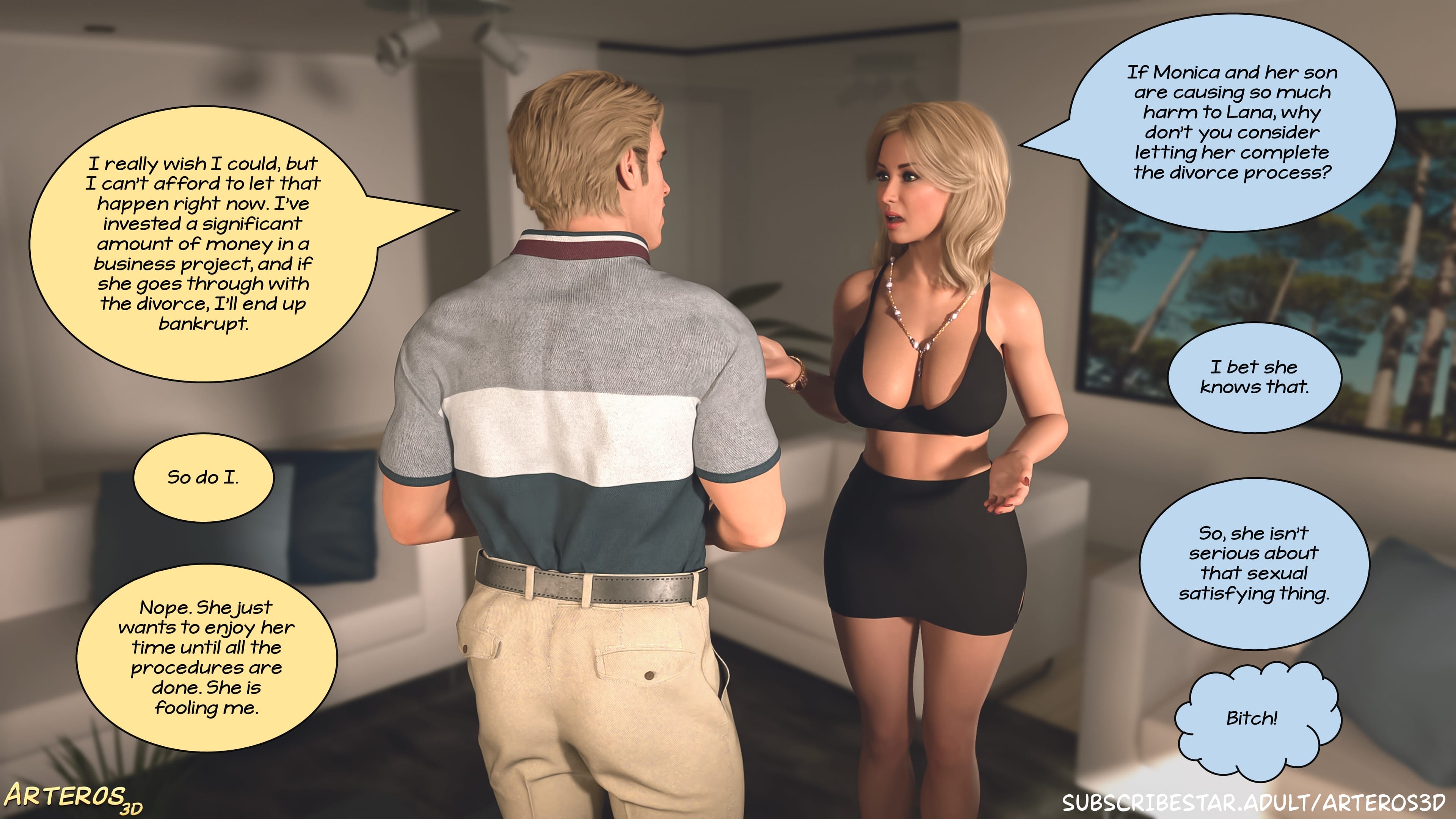 New Passion In Town [Arteros3D] - Chapter 2 — Page 16