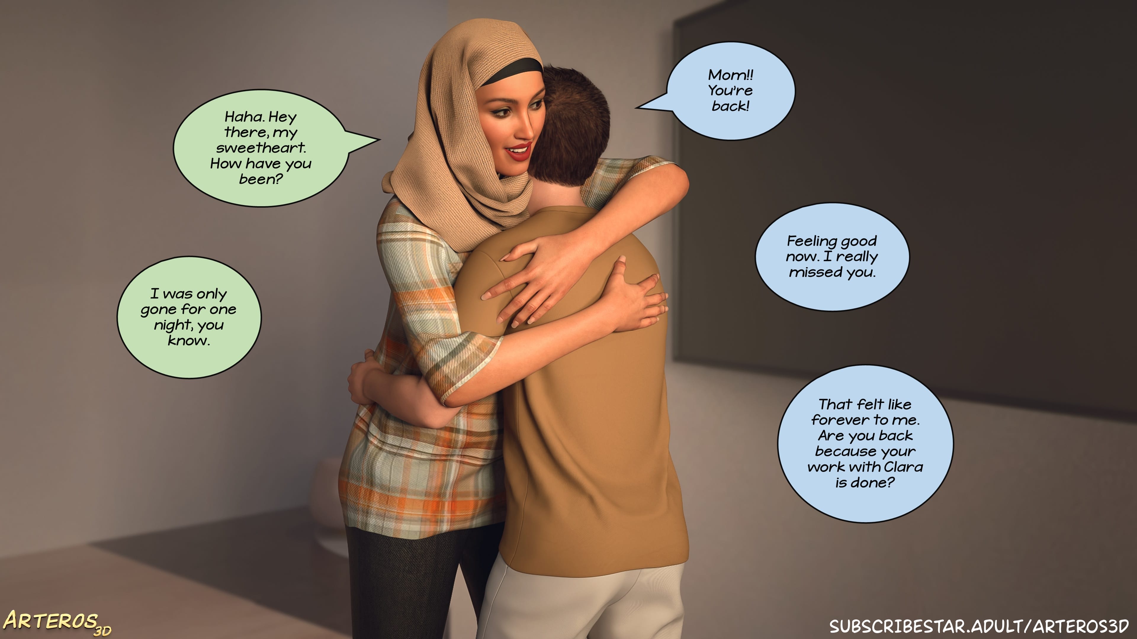 New Passion In Town [Arteros3D] - Chapter 2 — Page 212
