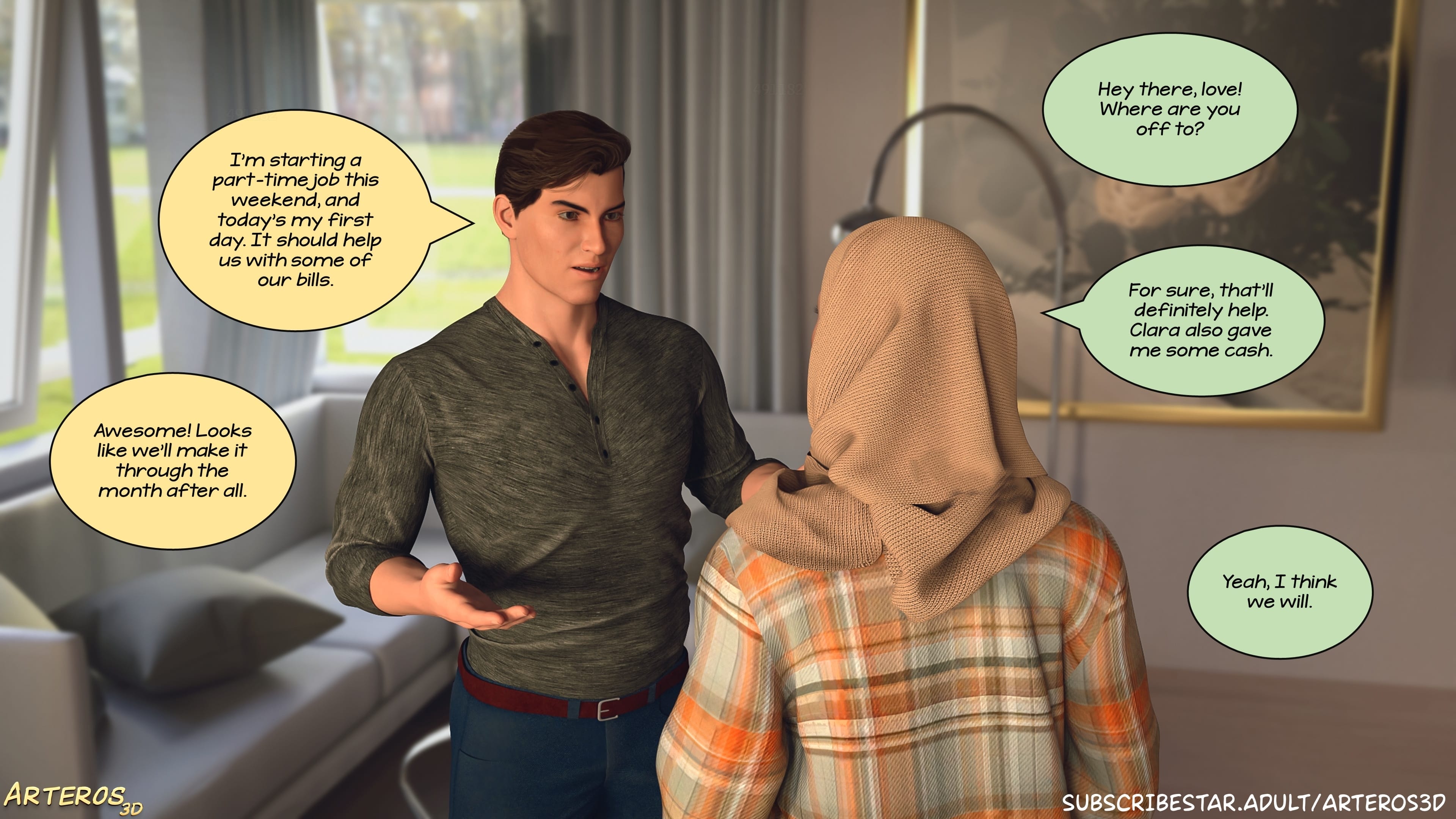 New Passion In Town [Arteros3D] - Chapter 2 — Page 214
